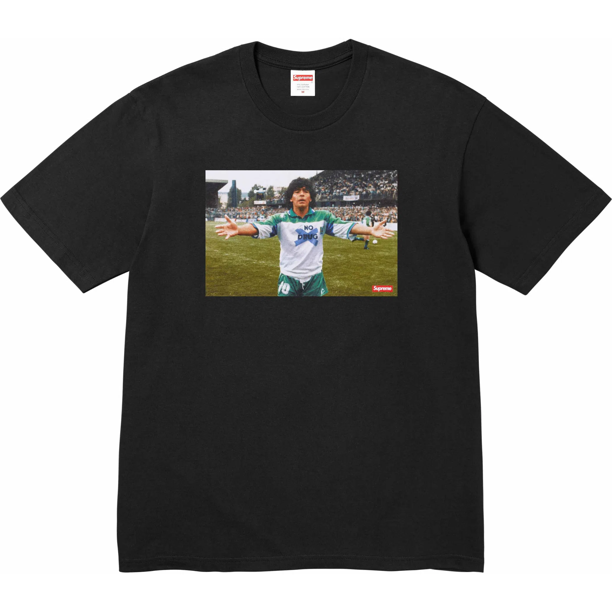 Футболки Supreme SS24 Maradona Tee "Black" | Farsel
