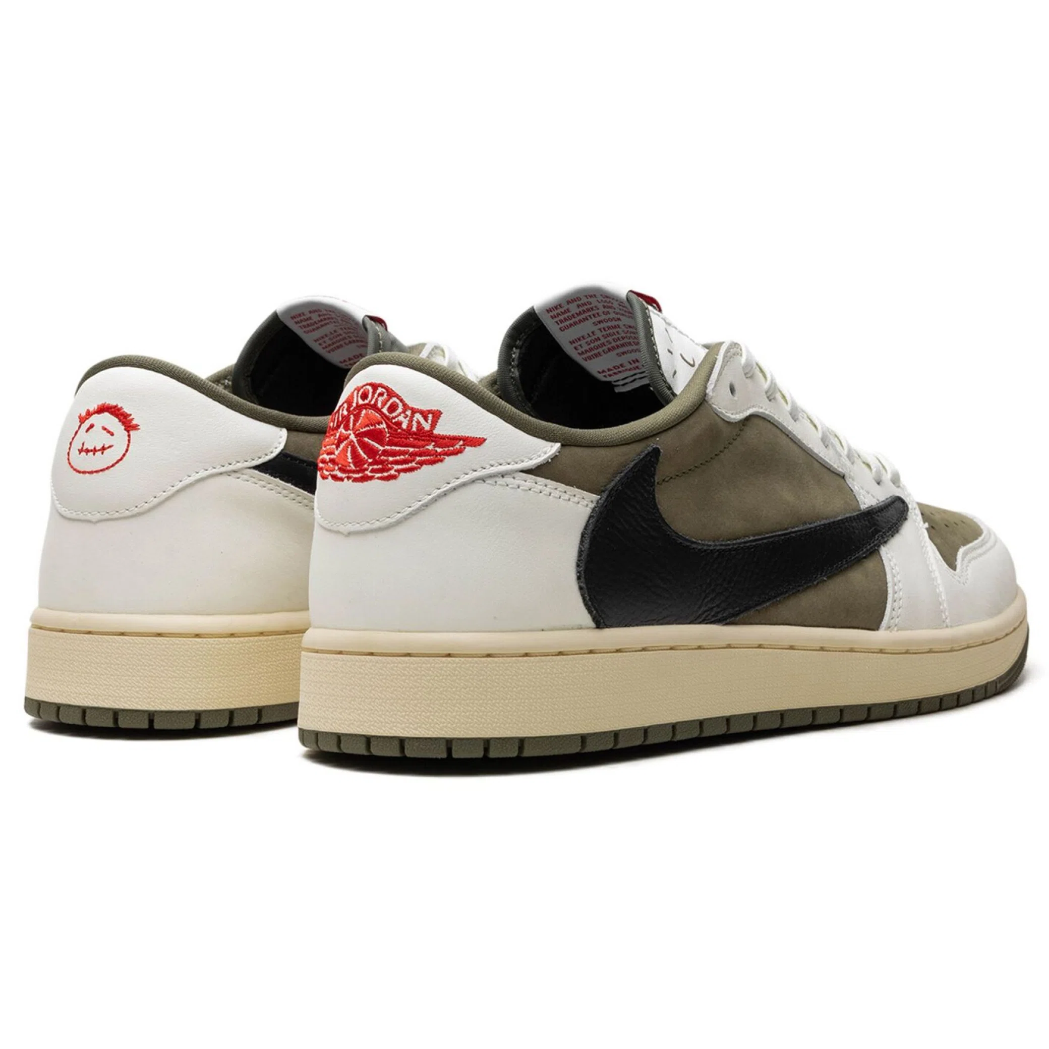Кроссовки Nike Air Jordan 1 Retro Low OG SP "Travis Scott - Medium Olive" | Farsel