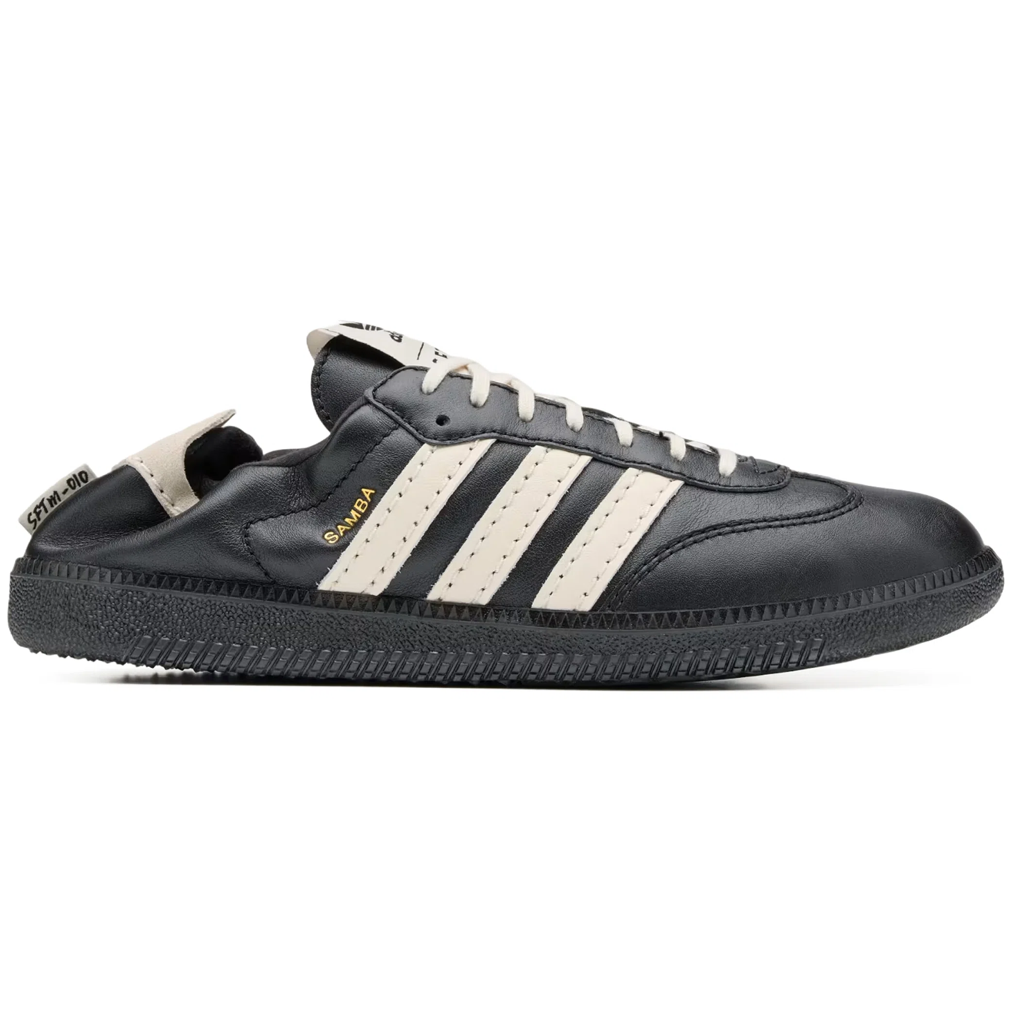 Кроссовки Adidas Samba OG SFTM "Core Black / Cream White / Gold Metallic" | Farsel