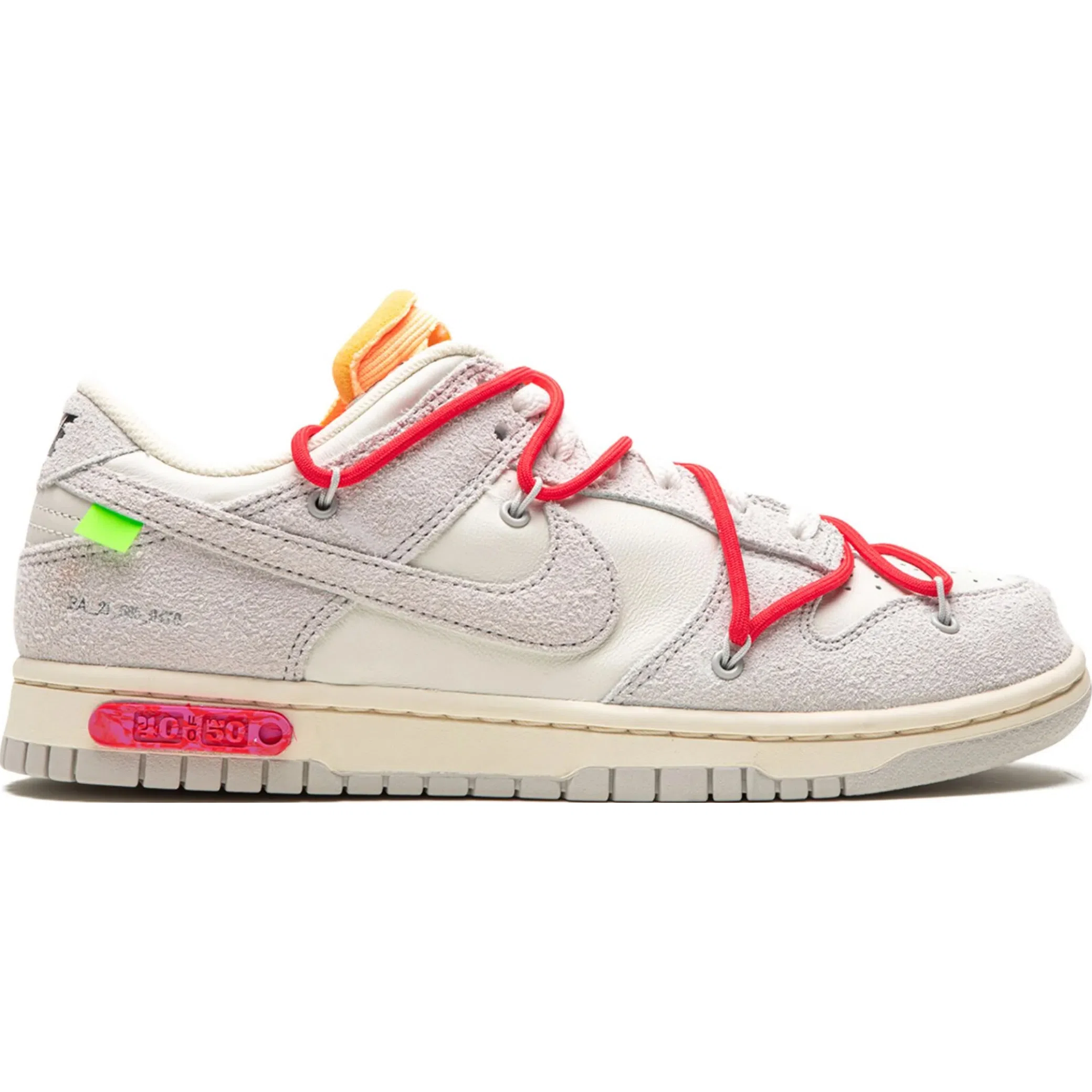 Кроссовки Nike Dunk Low "Off-White - Lot 40" | Farsel