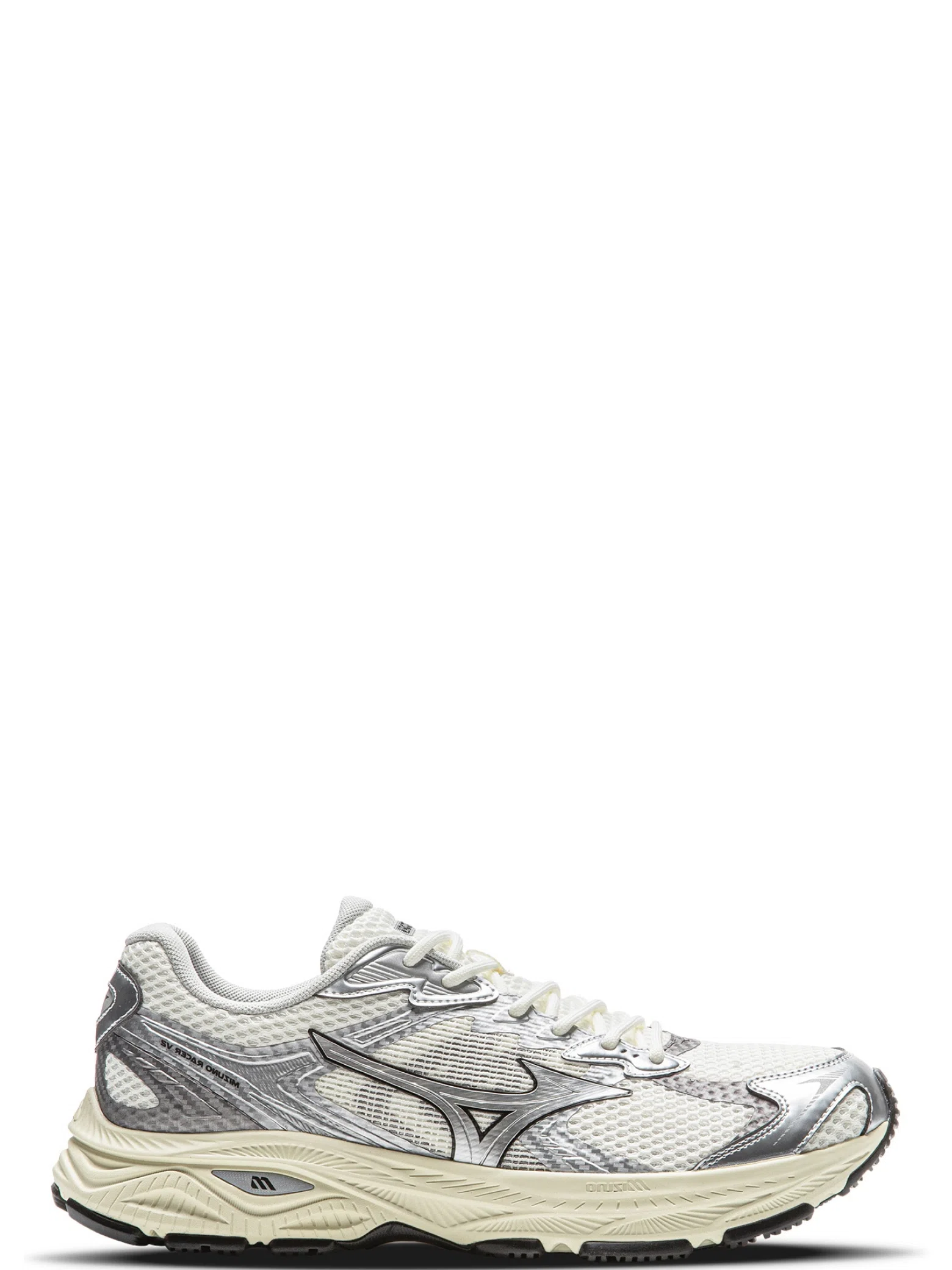Кроссовки Mizuno Racer V2 "Cream Silver" | Farsel