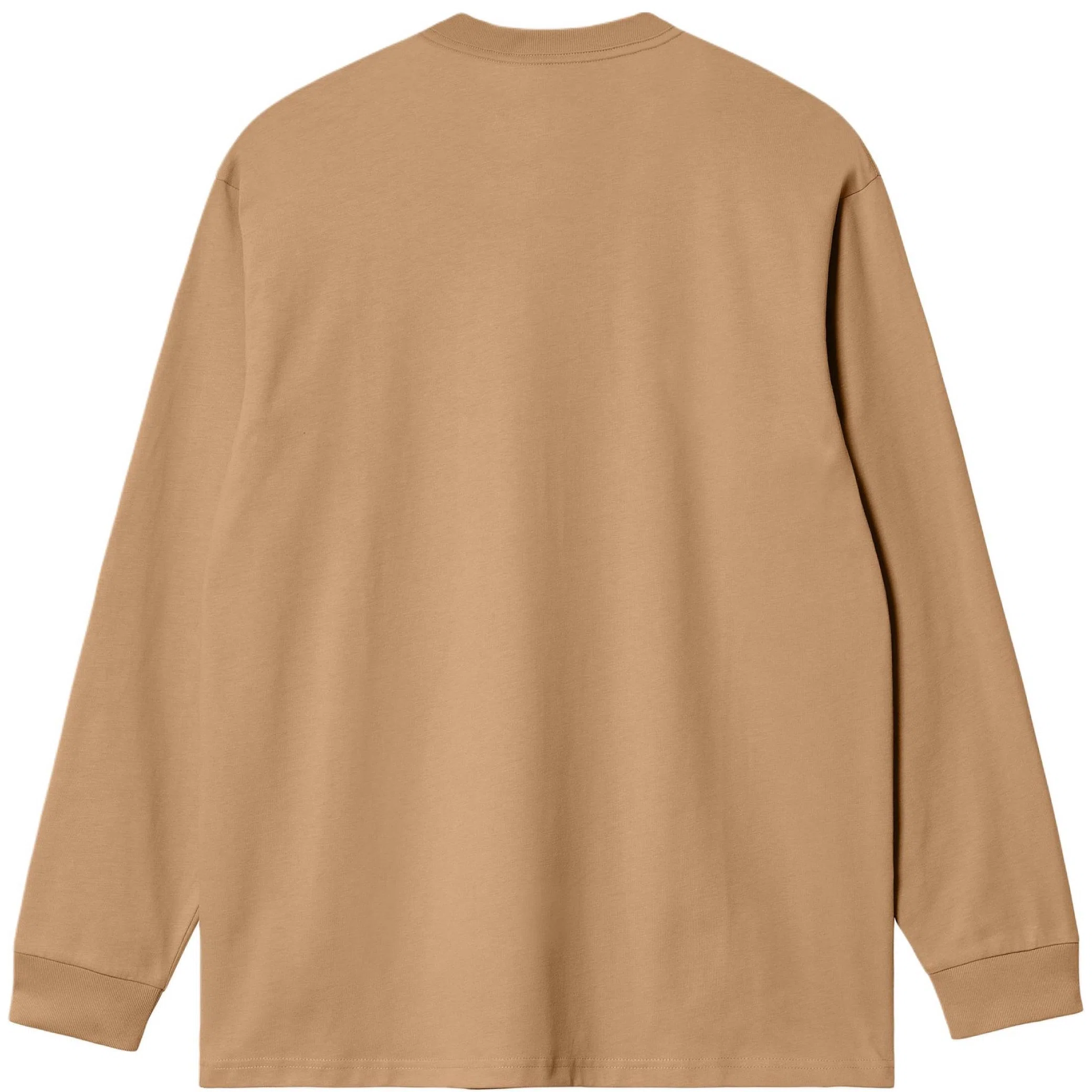 Свитшоты Carhartt WIP Chase Long Sleeve T-Shirt "Peanut" | Farsel