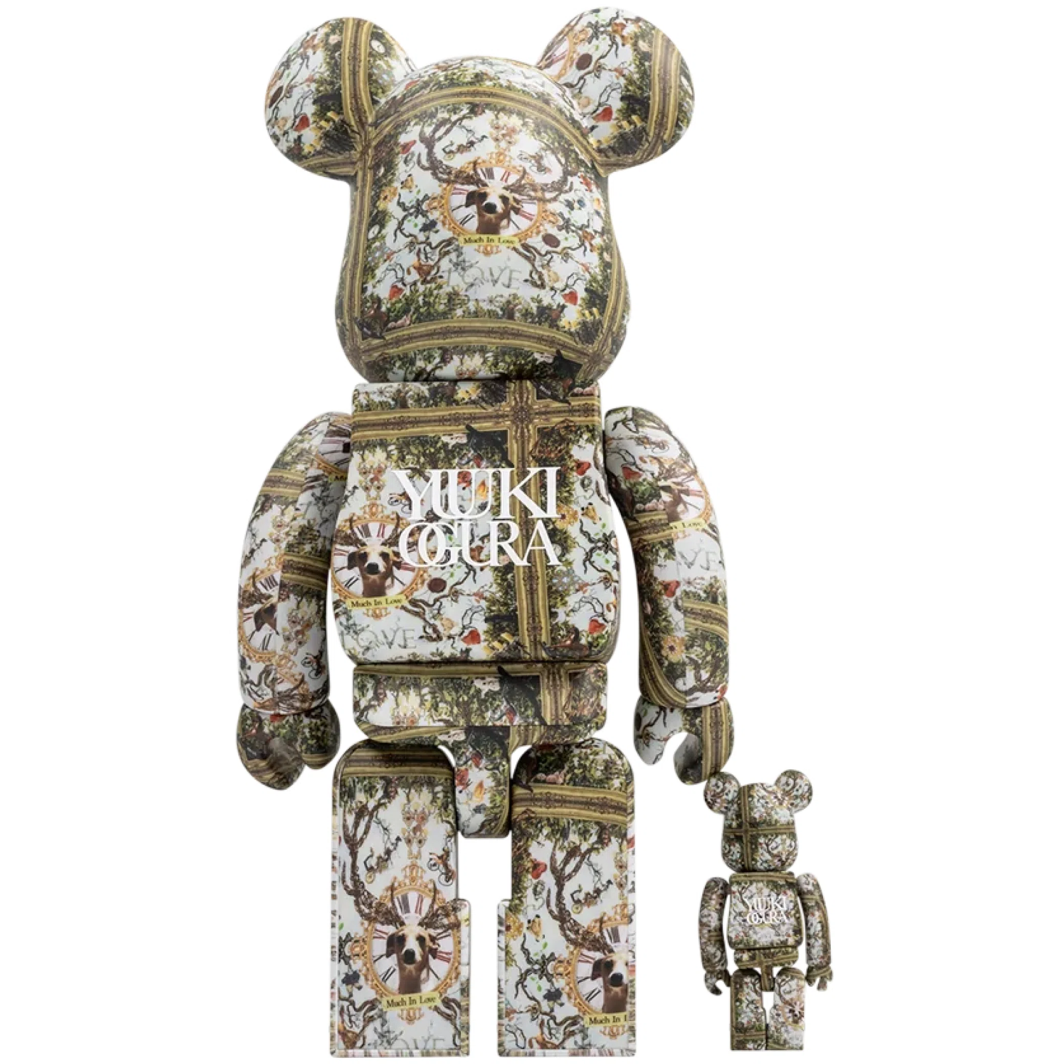 Игрушки Medicom Toy Bearbrick Yuki Ogura Much In Love "100% & 400% Set" | Farsel