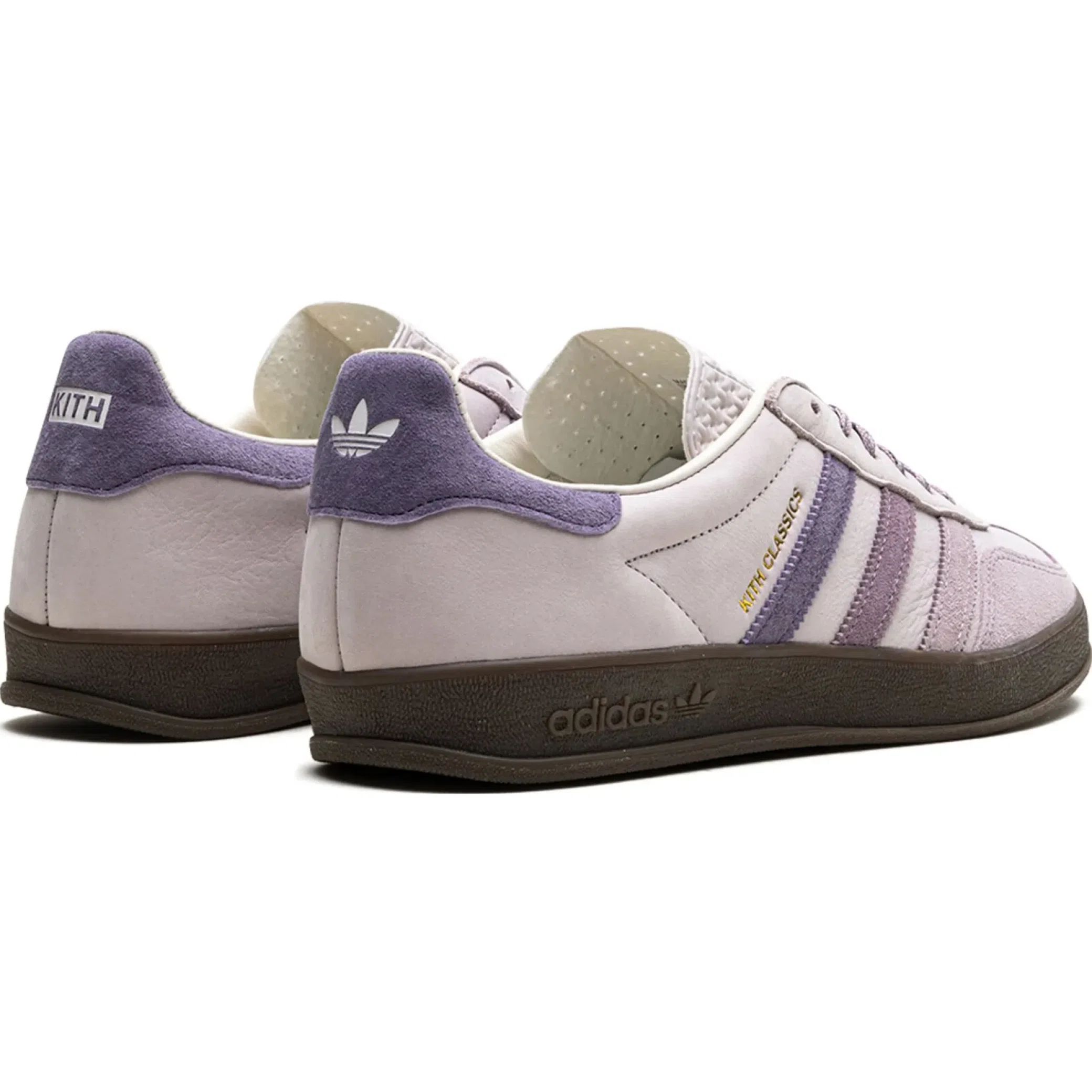 Кроссовки Adidas Gazelle Indoor "Kith - Classics Program - Ash Purple" | Farsel