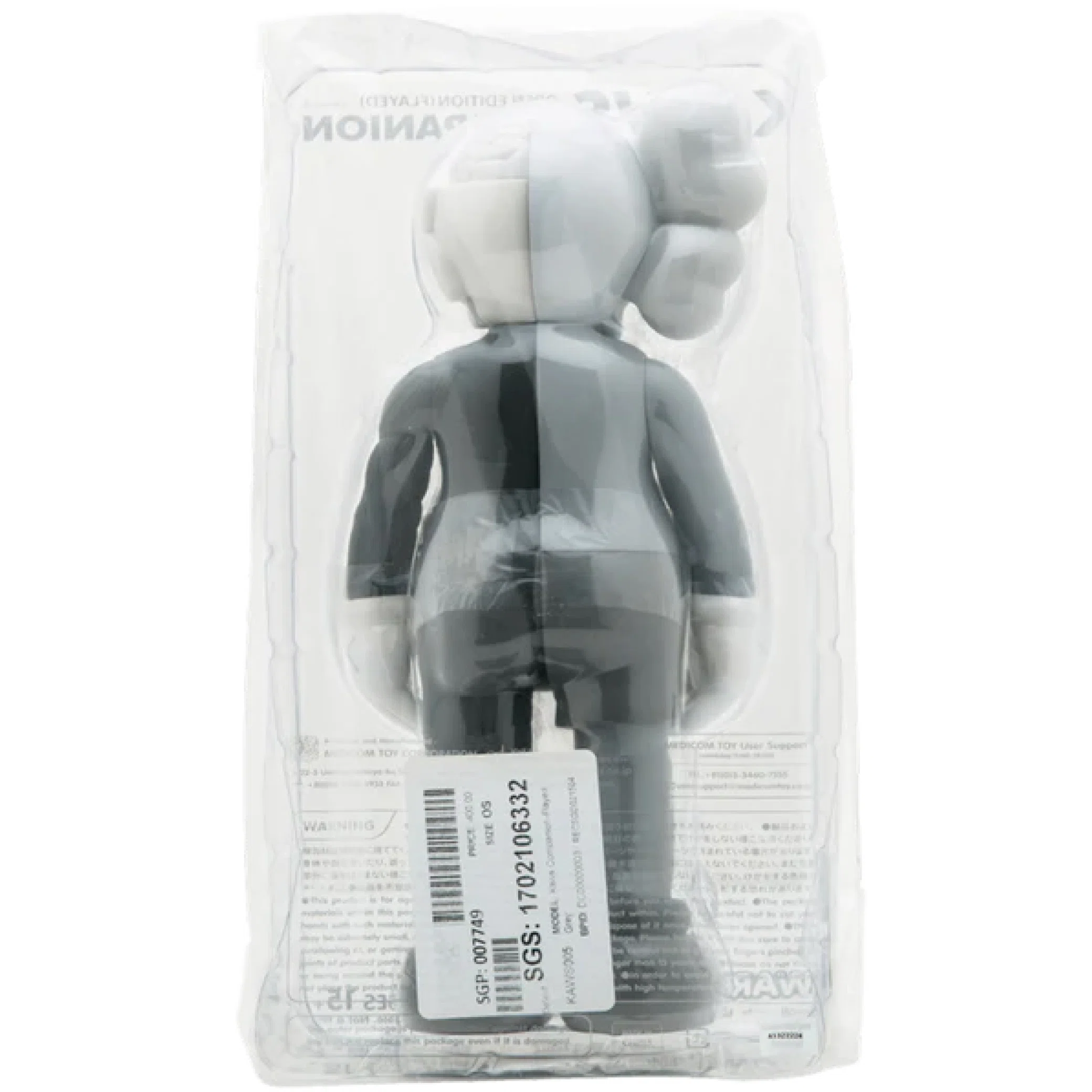 Игрушки Kaws Companion Open Edition Grey "2016" | Farsel