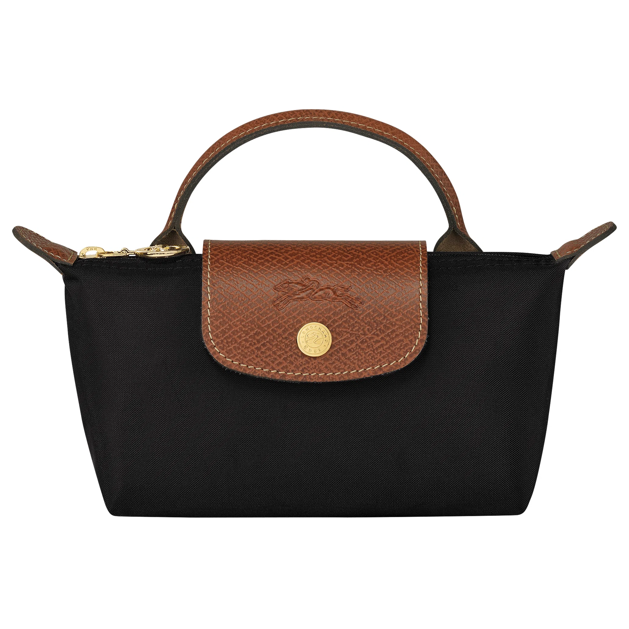 Сумки Longchamp Le Pliage Original Pouch With Handle "Black" | Farsel