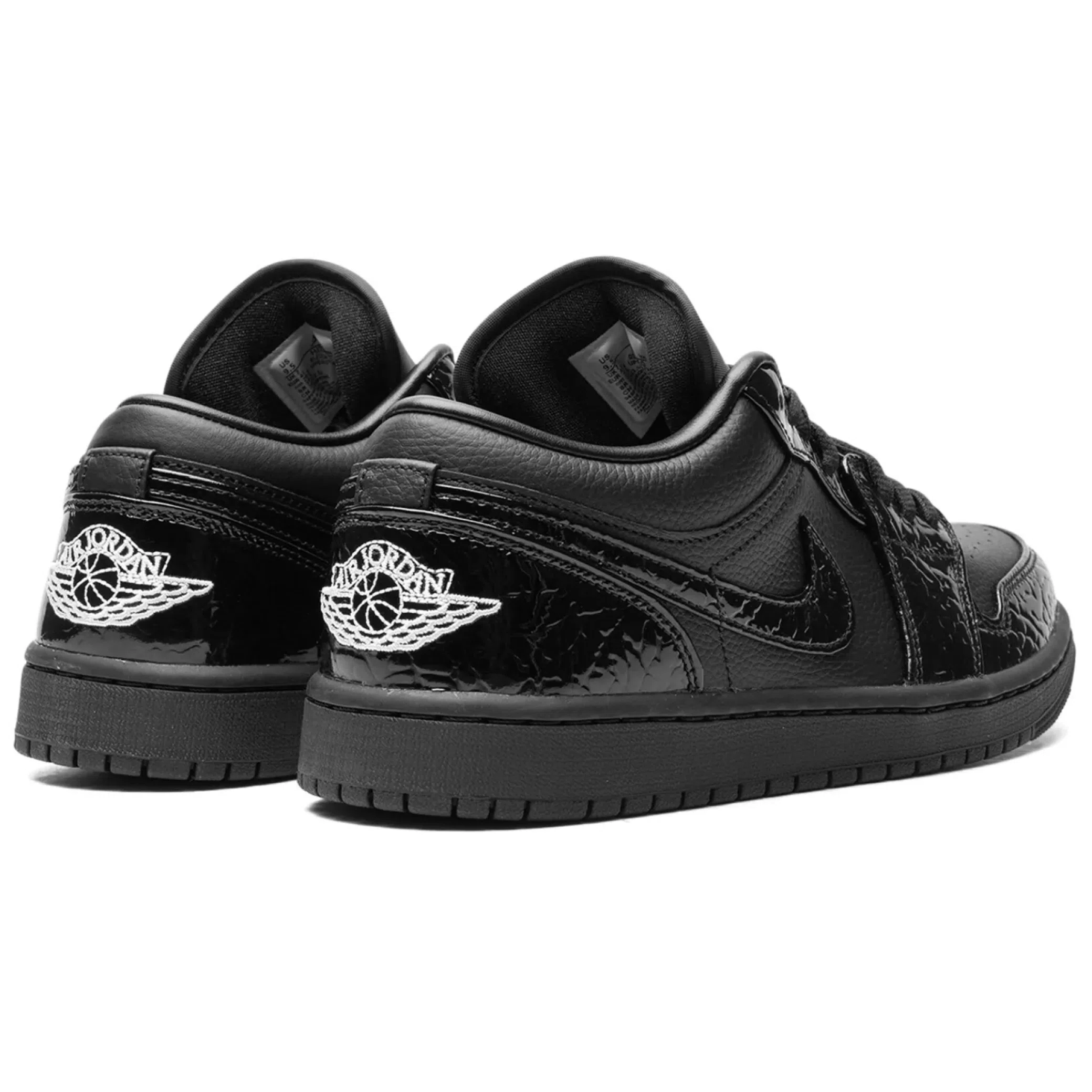 Кроссовки Nike Air Jordan 1 Low SE WMNS "Patent Elephant Black" | Farsel