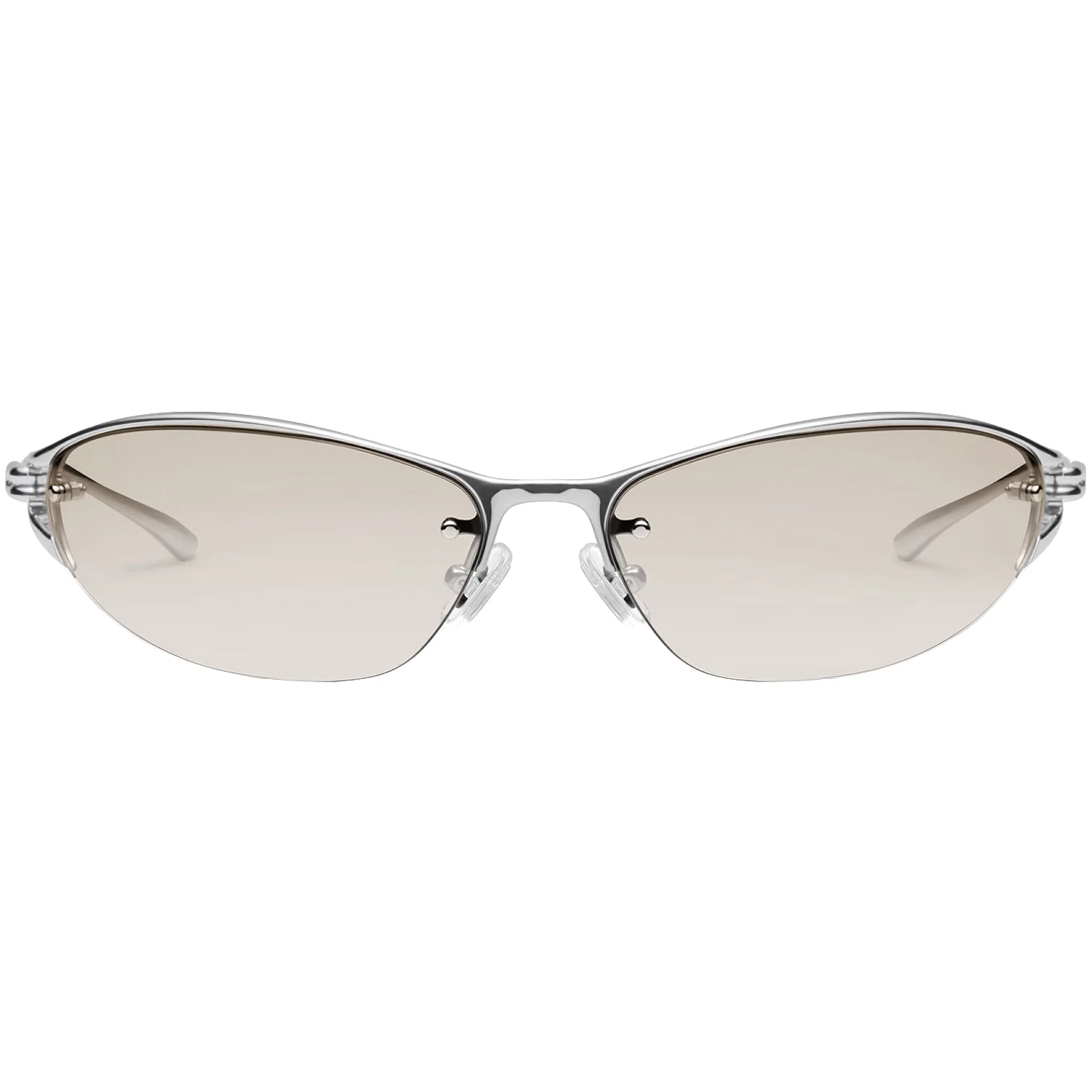 Очки Gentle Monster Futura 02 "Silver / Gray" | Farsel