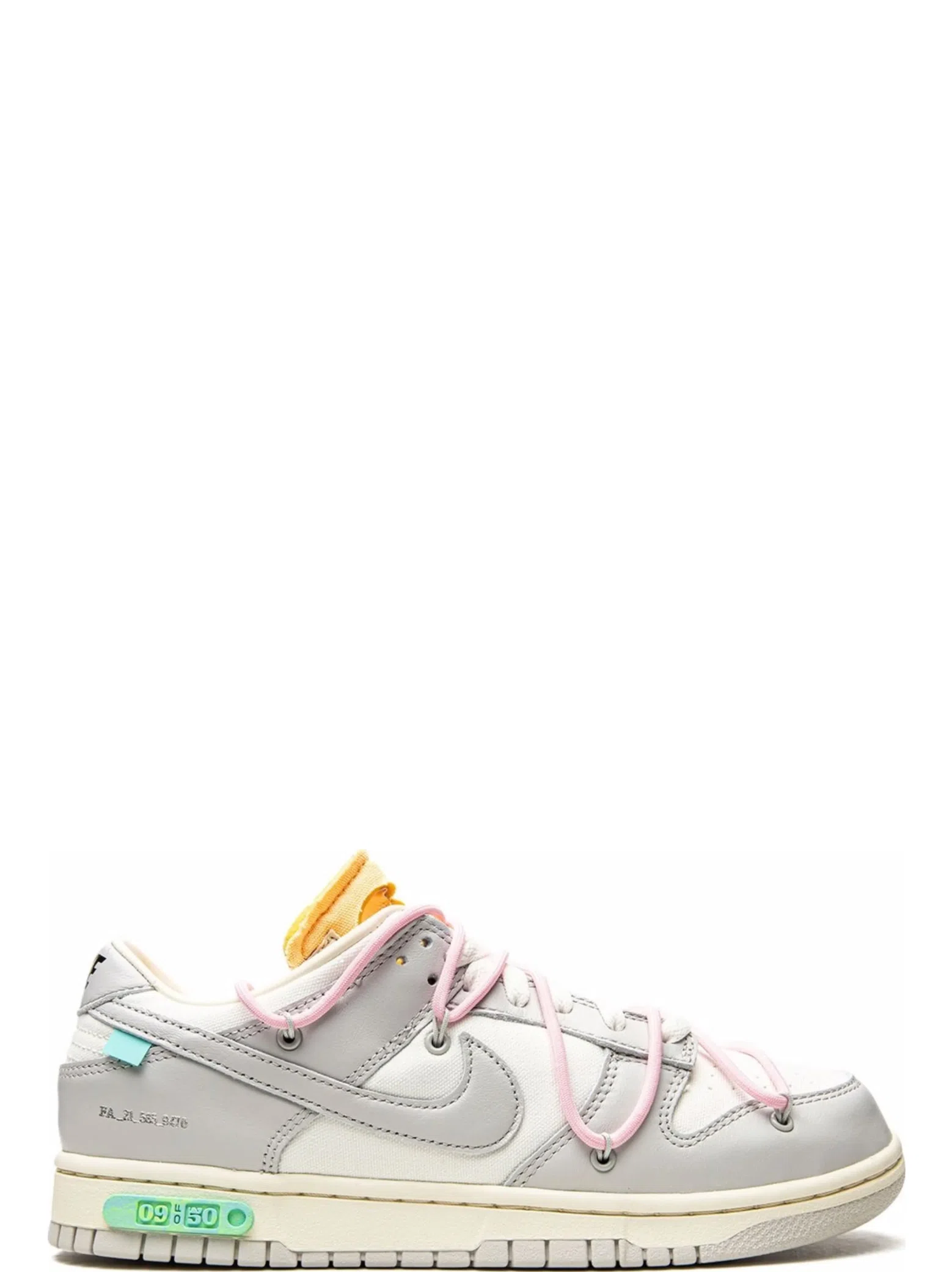 Кроссовки Nike Dunk Low "Off-White - Lot 9" | Farsel