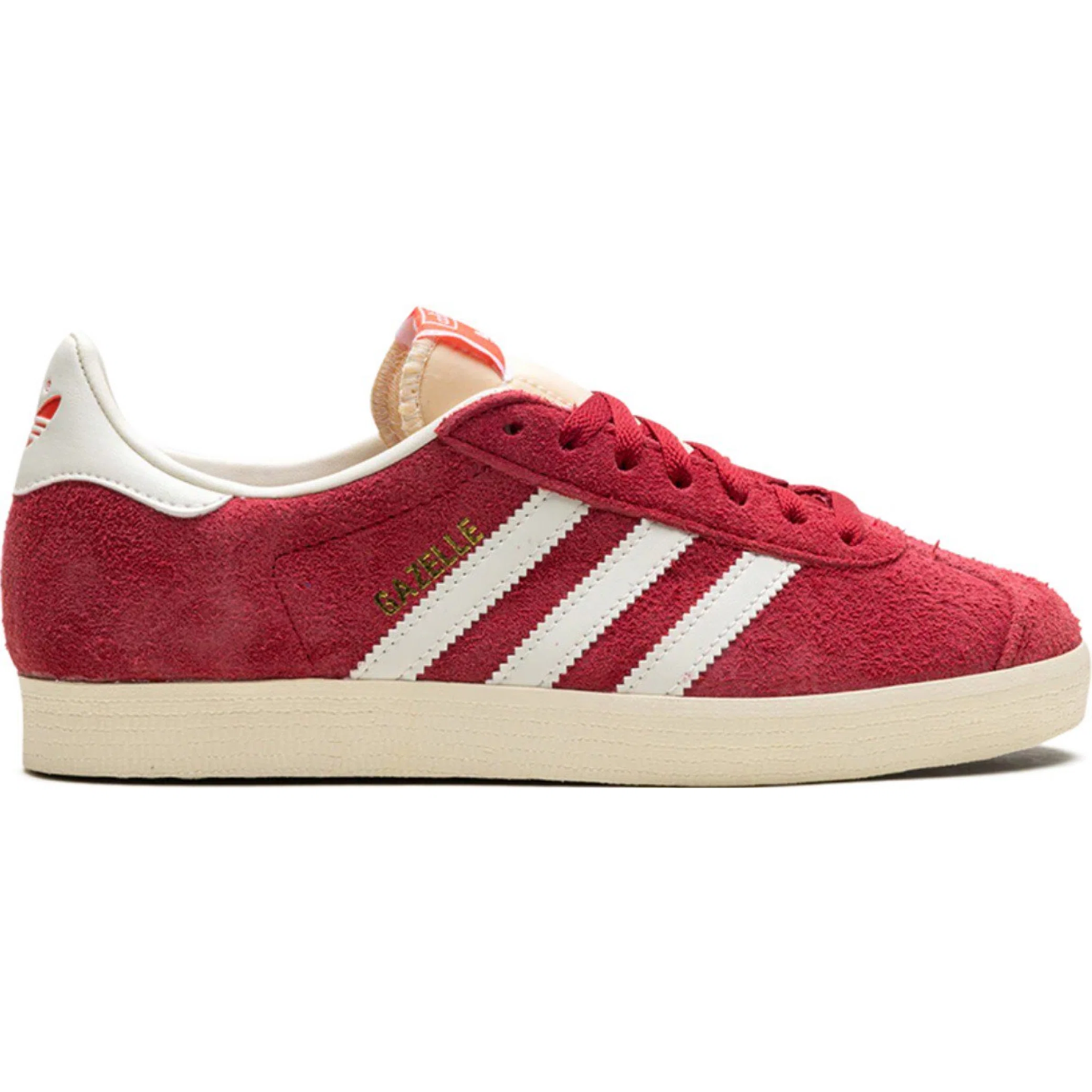Кроссовки Adidas Gazelle "Team Victory Red Off White Cream White" | Farsel