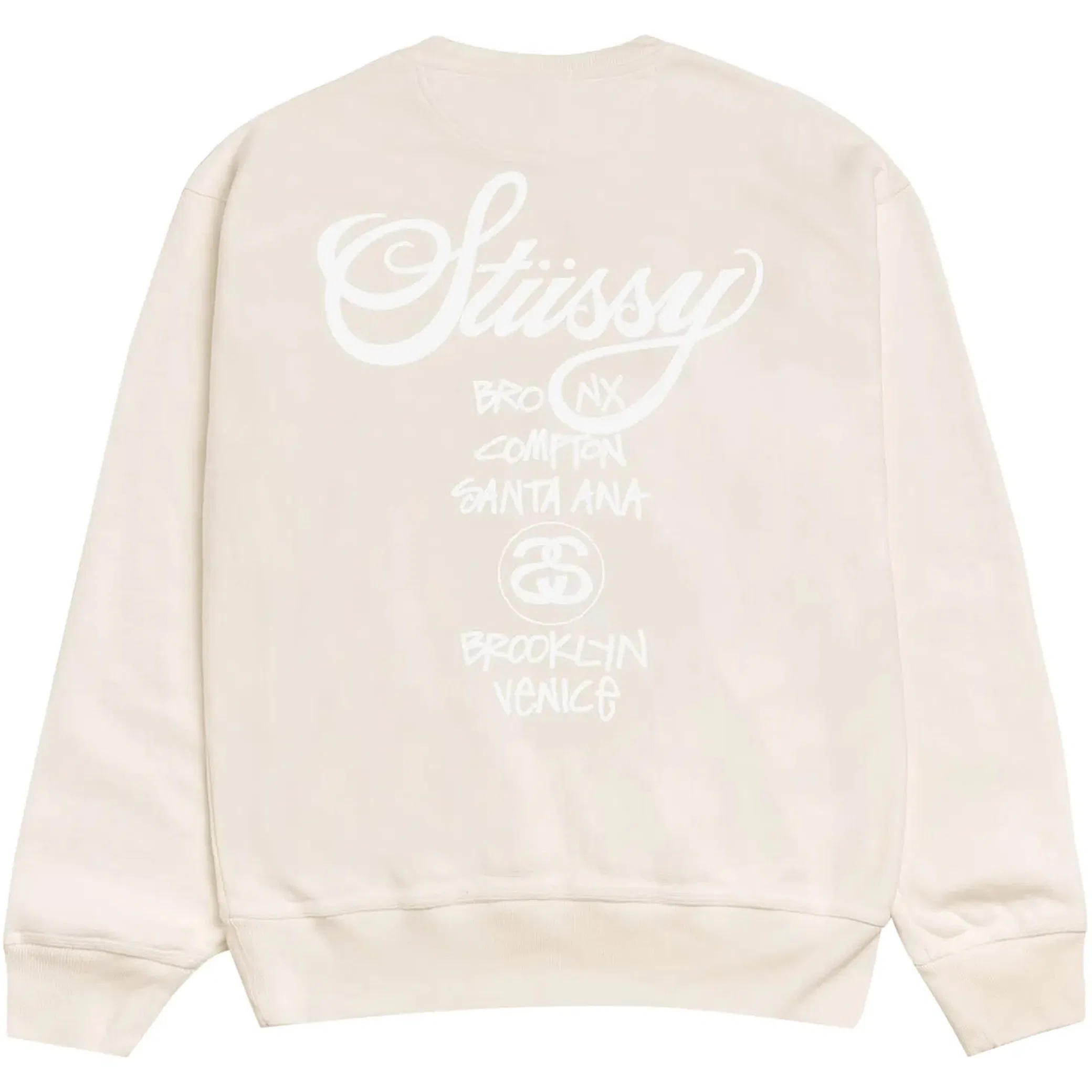 Свитшоты Stussy World Tour Crew "Natural" | Farsel