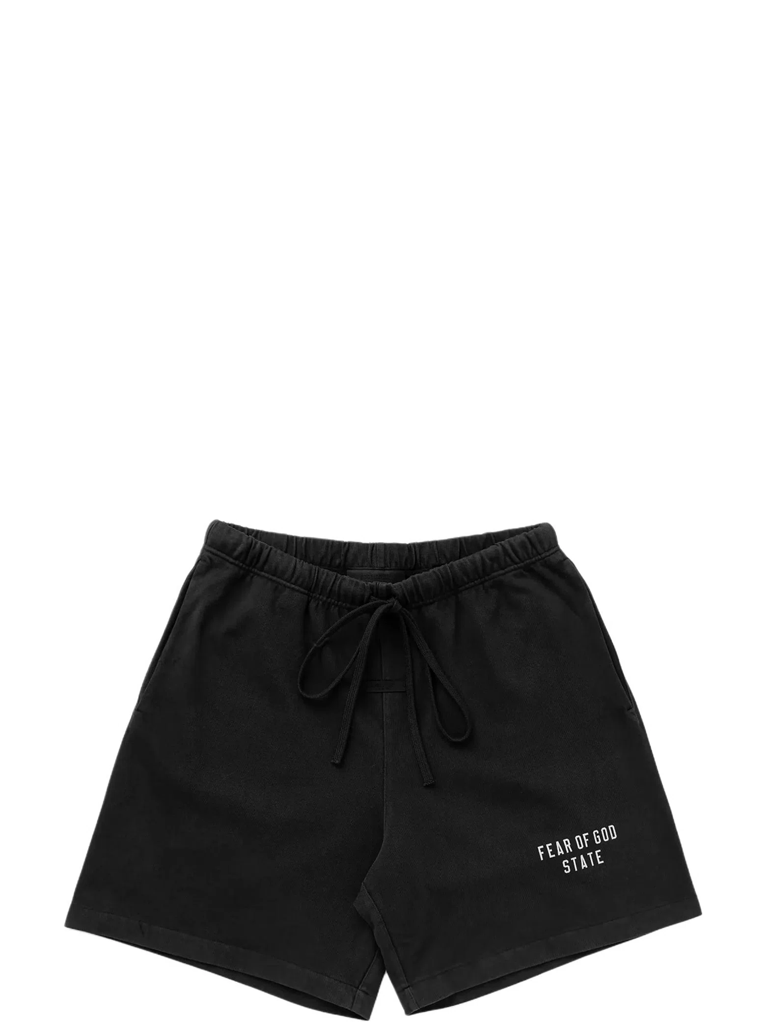 Шорты Fear of God FW24 Essentials Heavy Jersey Soccer Short "Black" | Farsel
