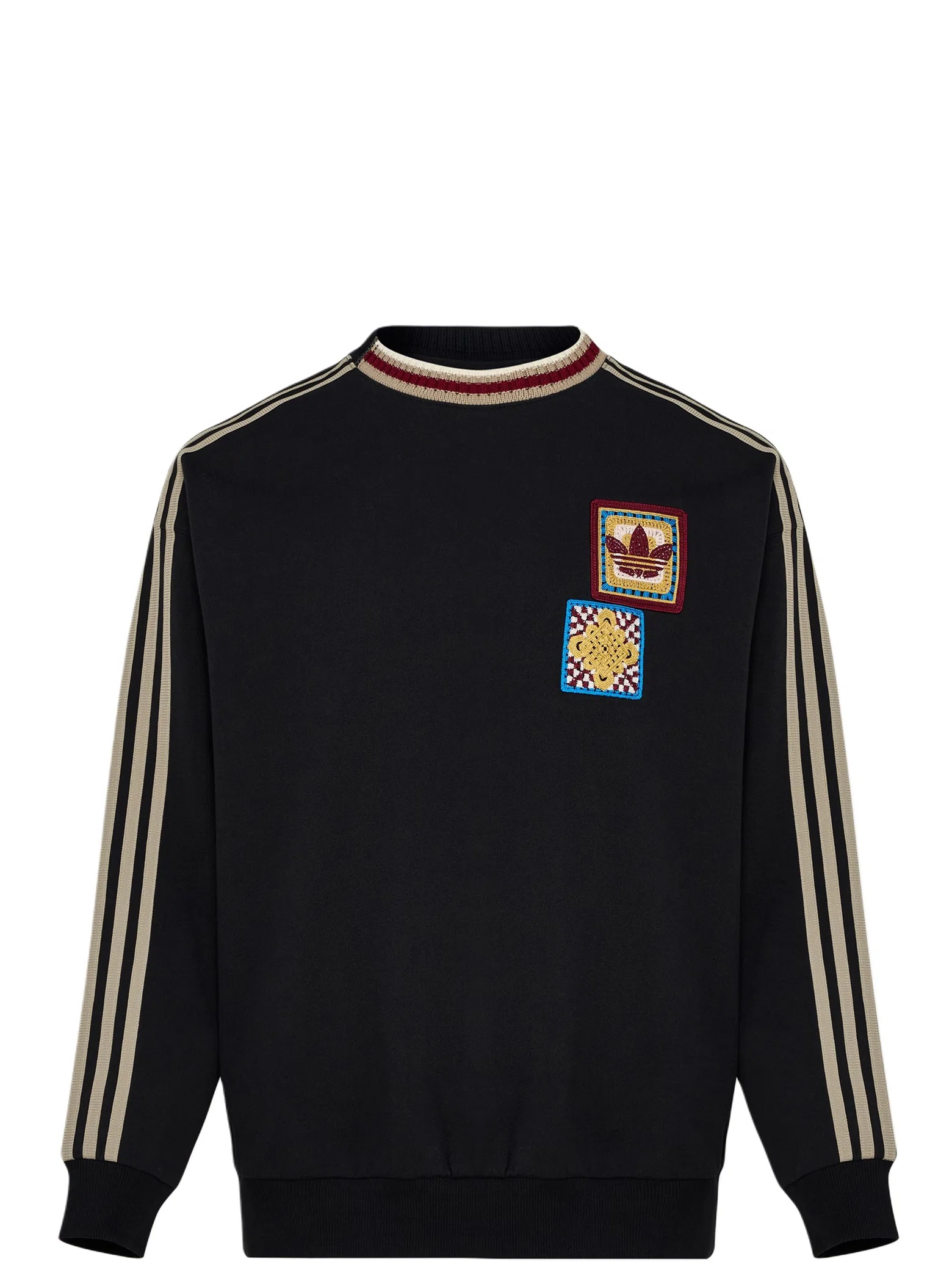Свитеры Adidas Originals Crafted Crewneck Jumper "Black" | Farsel