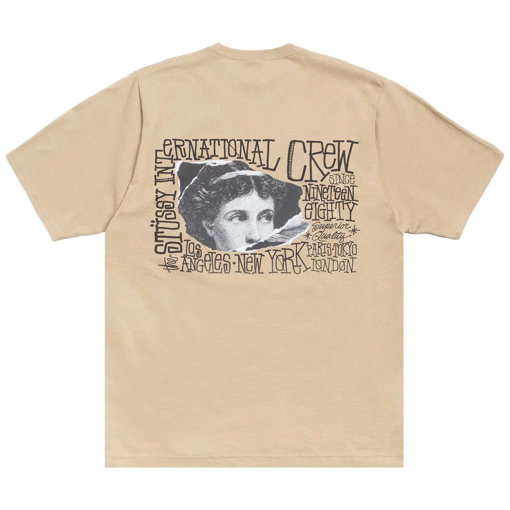 Футболки Stussy Victoria Tee "Khaki" | Farsel