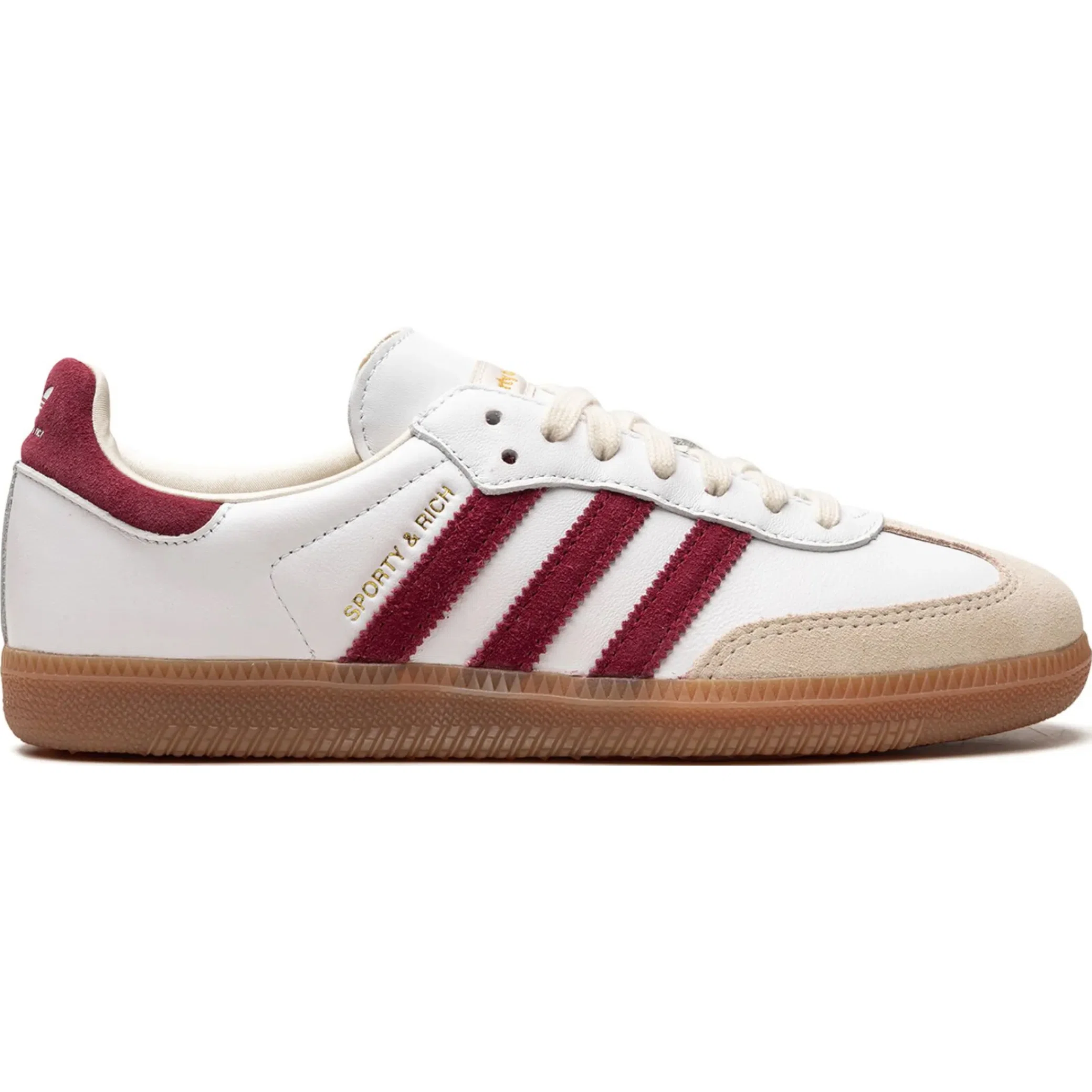 Adidas Samba OG "Sporty & Rich White Collegiate Burgundy" | Farsel