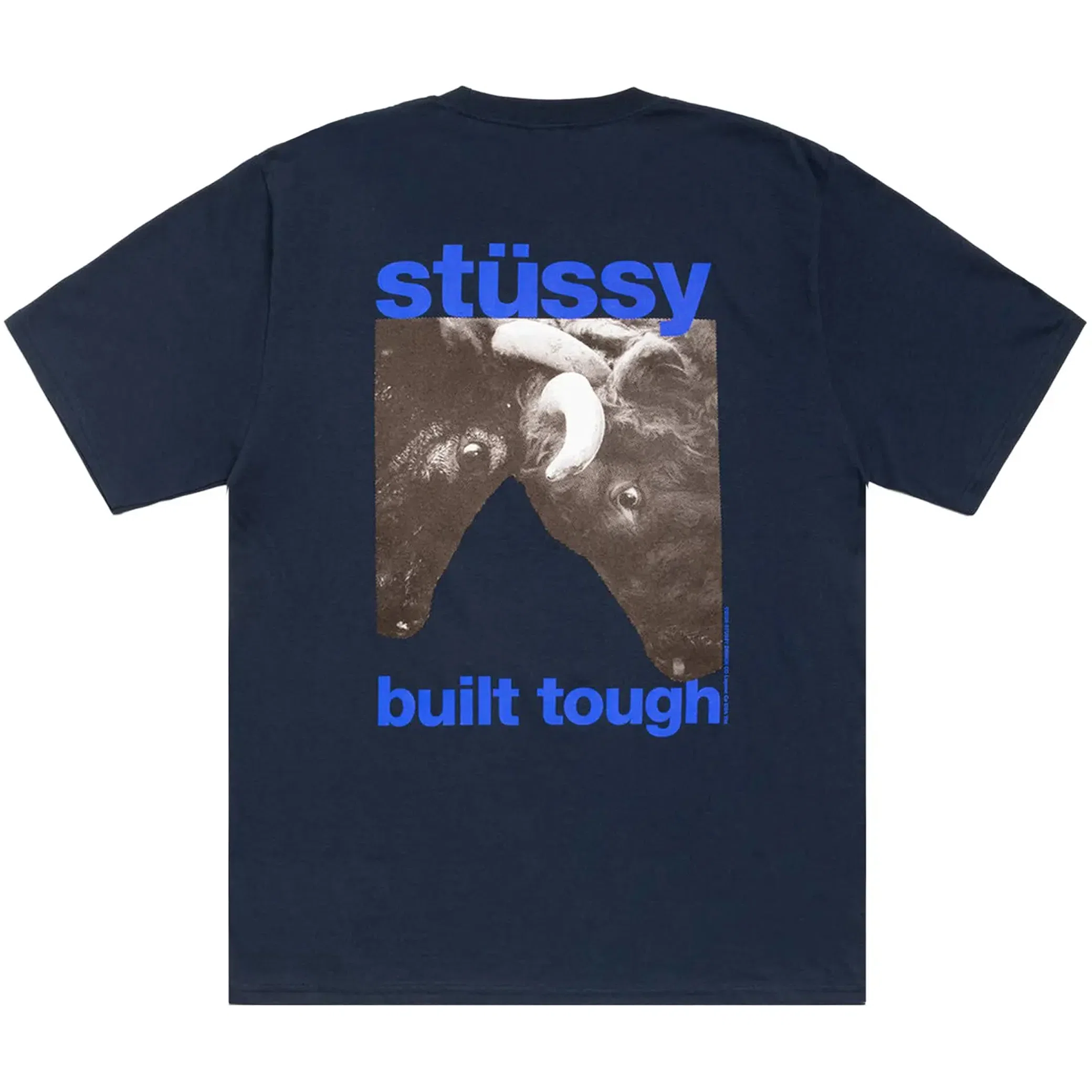 Футболки Stussy Built Tough Tee "Navy" | Farsel