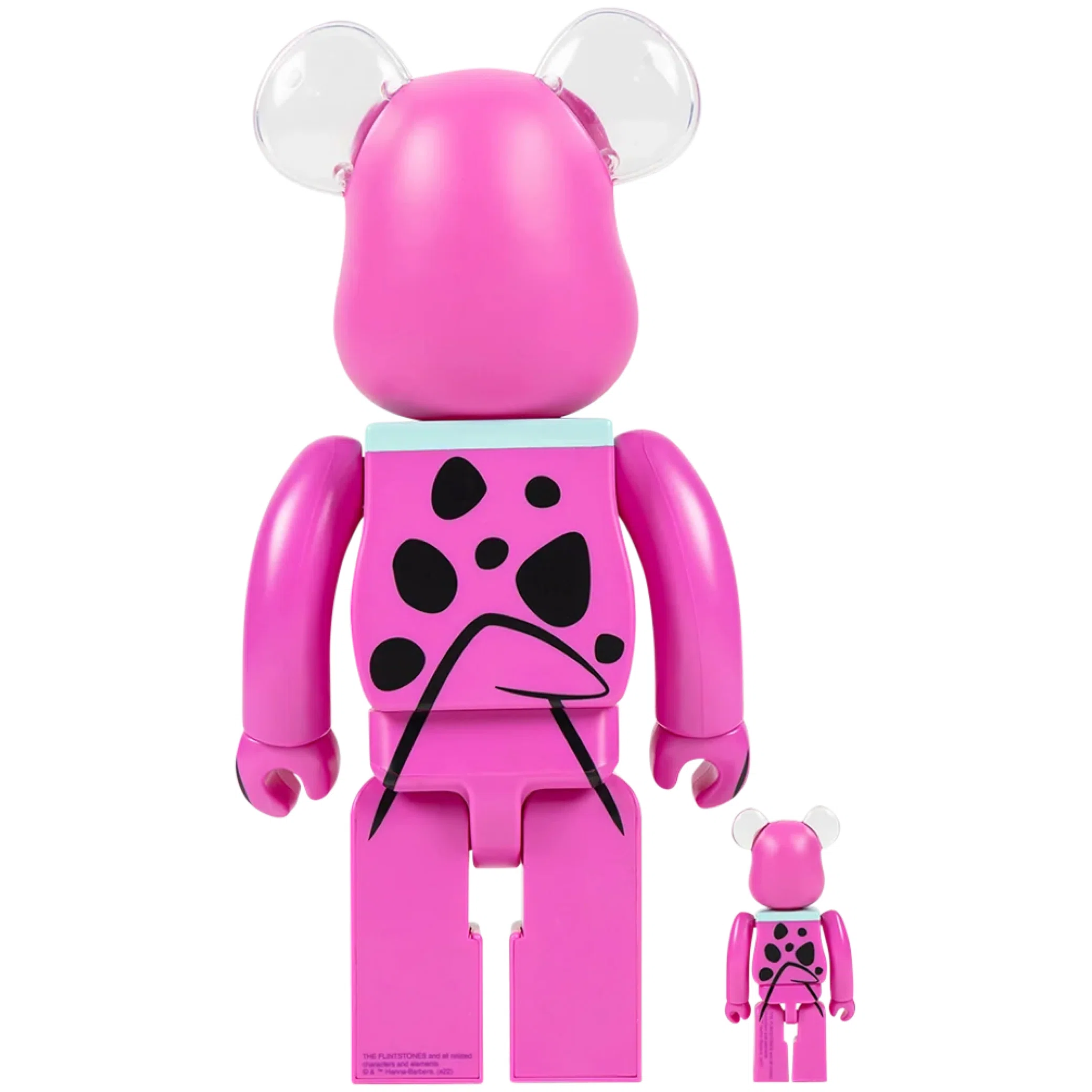  Medicom Toy Bearbrick The Flintstones Dino "100% & 400% Set" | Farsel