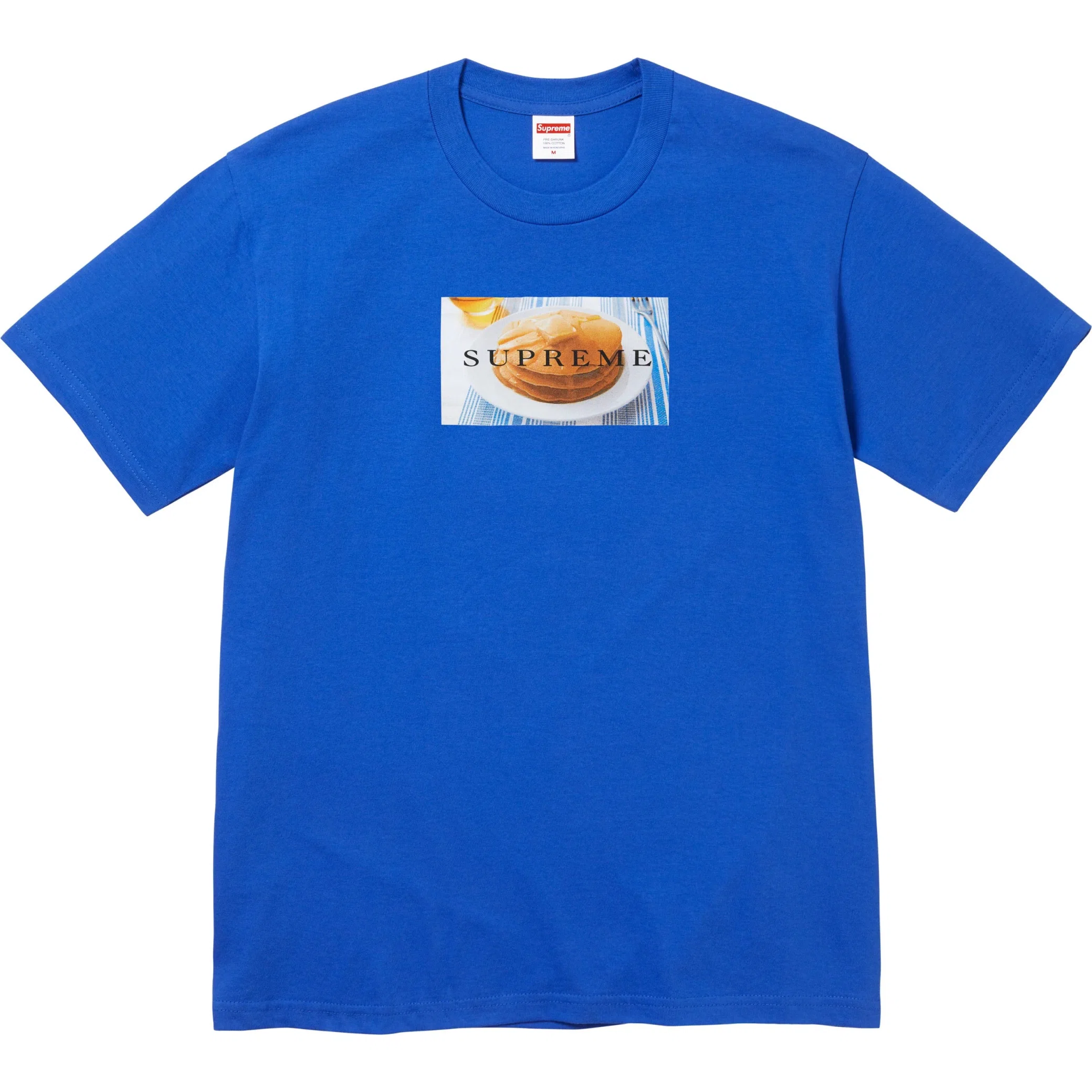  Supreme SS25 Pancakes Tee "Royal" | Farsel