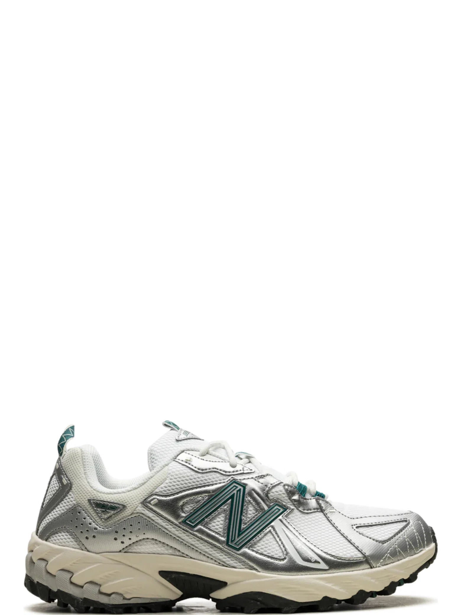 Кроссовки New Balance 610t "Silver Metallic Reflection Green" | Farsel