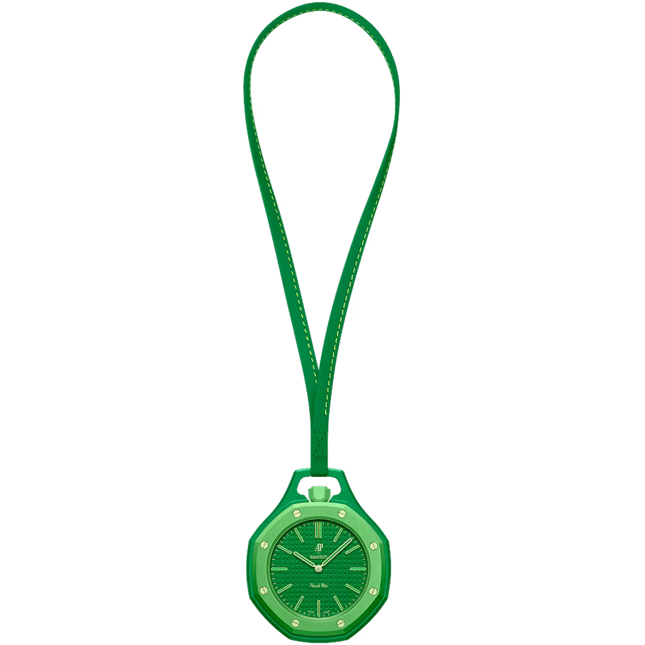 Часы Swatch Audemars Piguet x Royal Pop "Green Eight" | Farsel