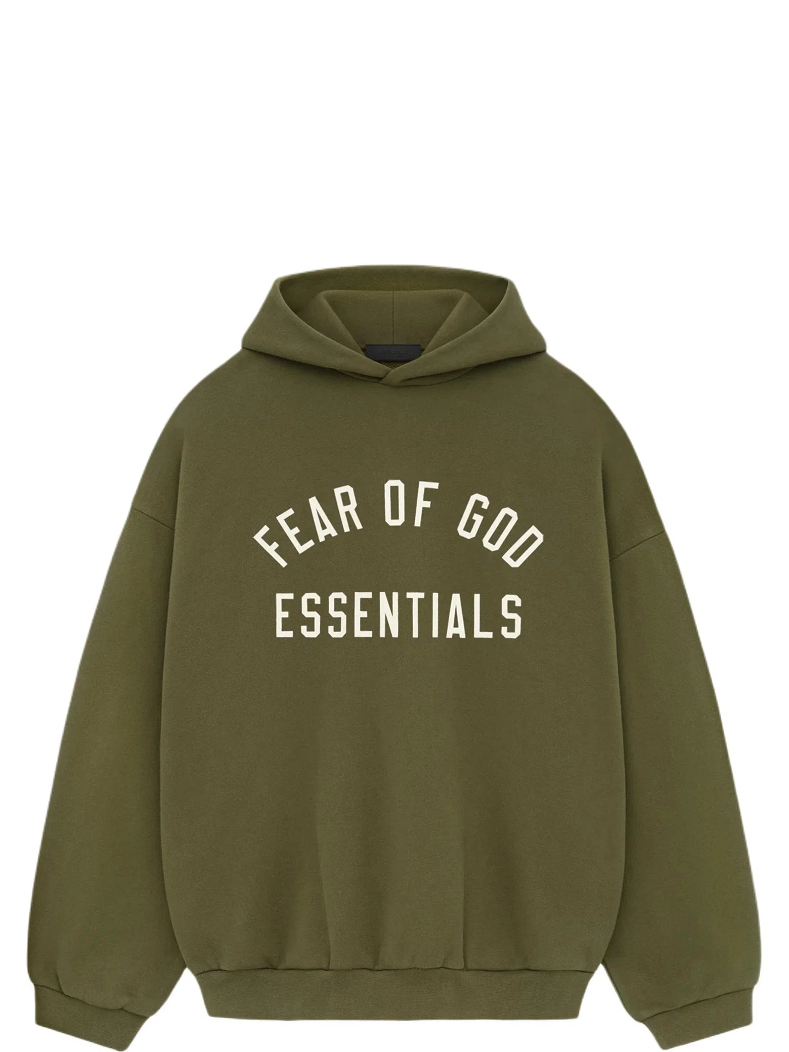 Худи Fear of God FW24 Essentials Fleece Hoodie "Military" | Farsel
