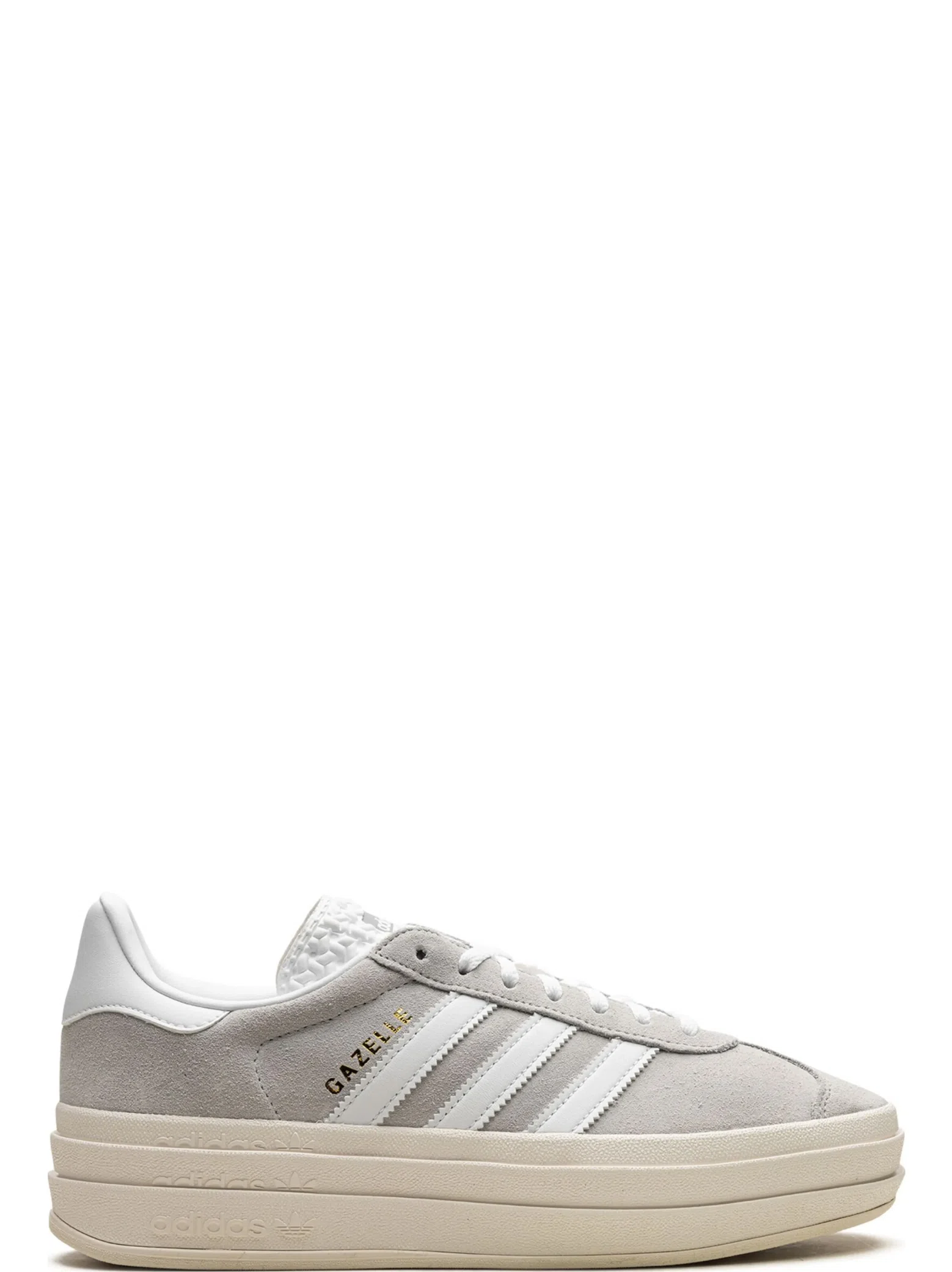 Кроссовки Adidas Gazelle Bold WMNS "Grey White" | Farsel