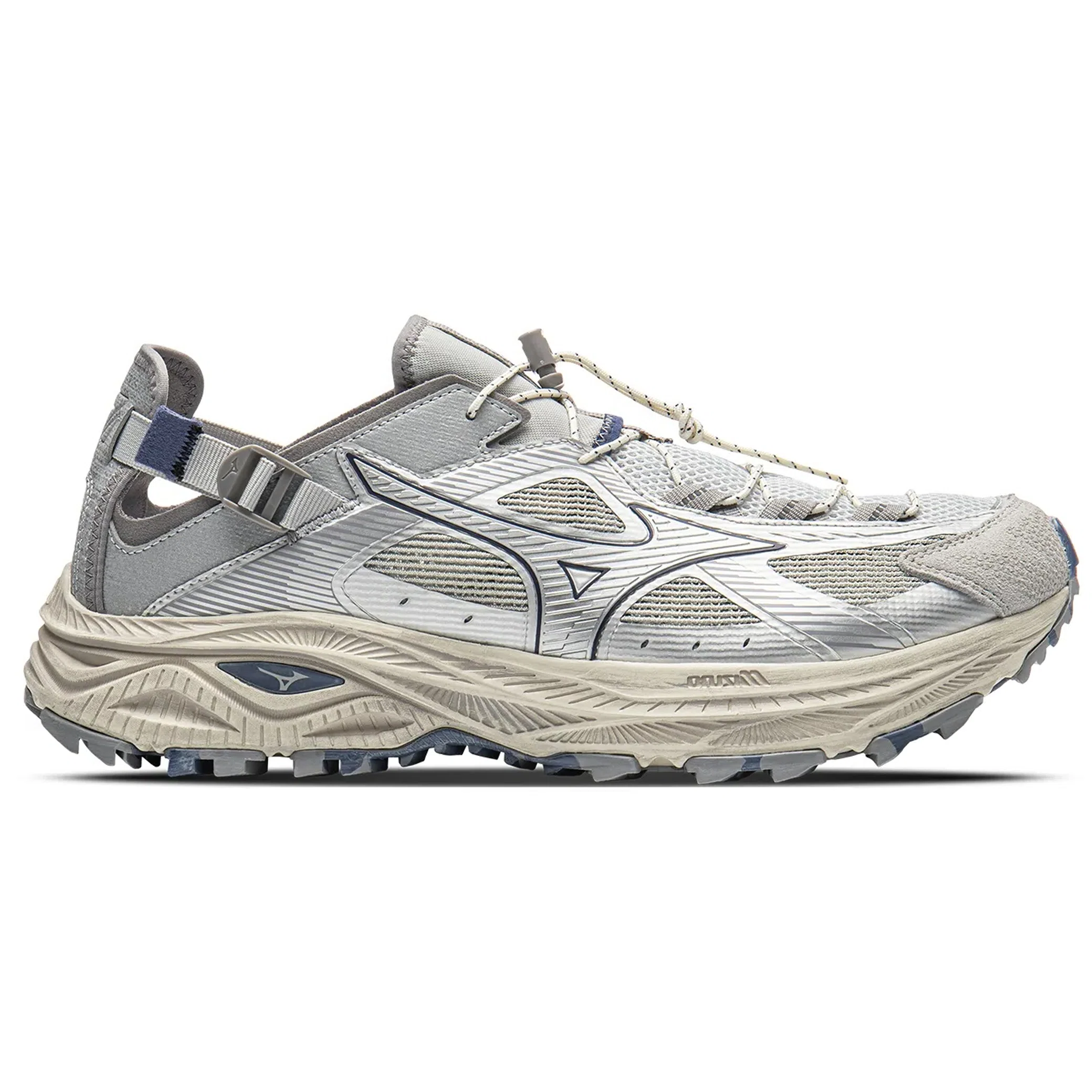 Кроссовки Mizuno Racer Trail V2 "Silver" | Farsel