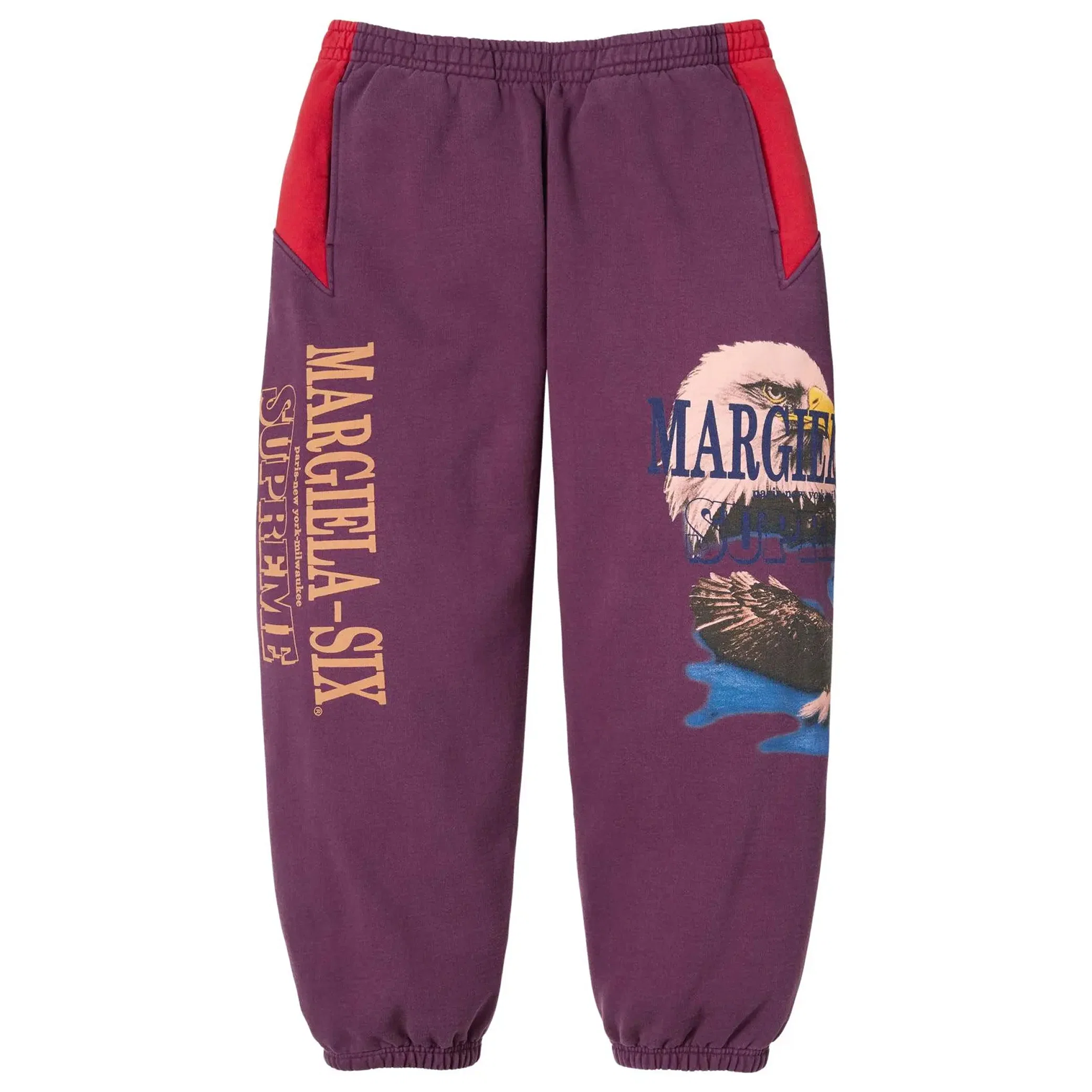 Штаны Supreme MM6 Maison Margiela x Eagle Sweatpant "Purple" | Farsel