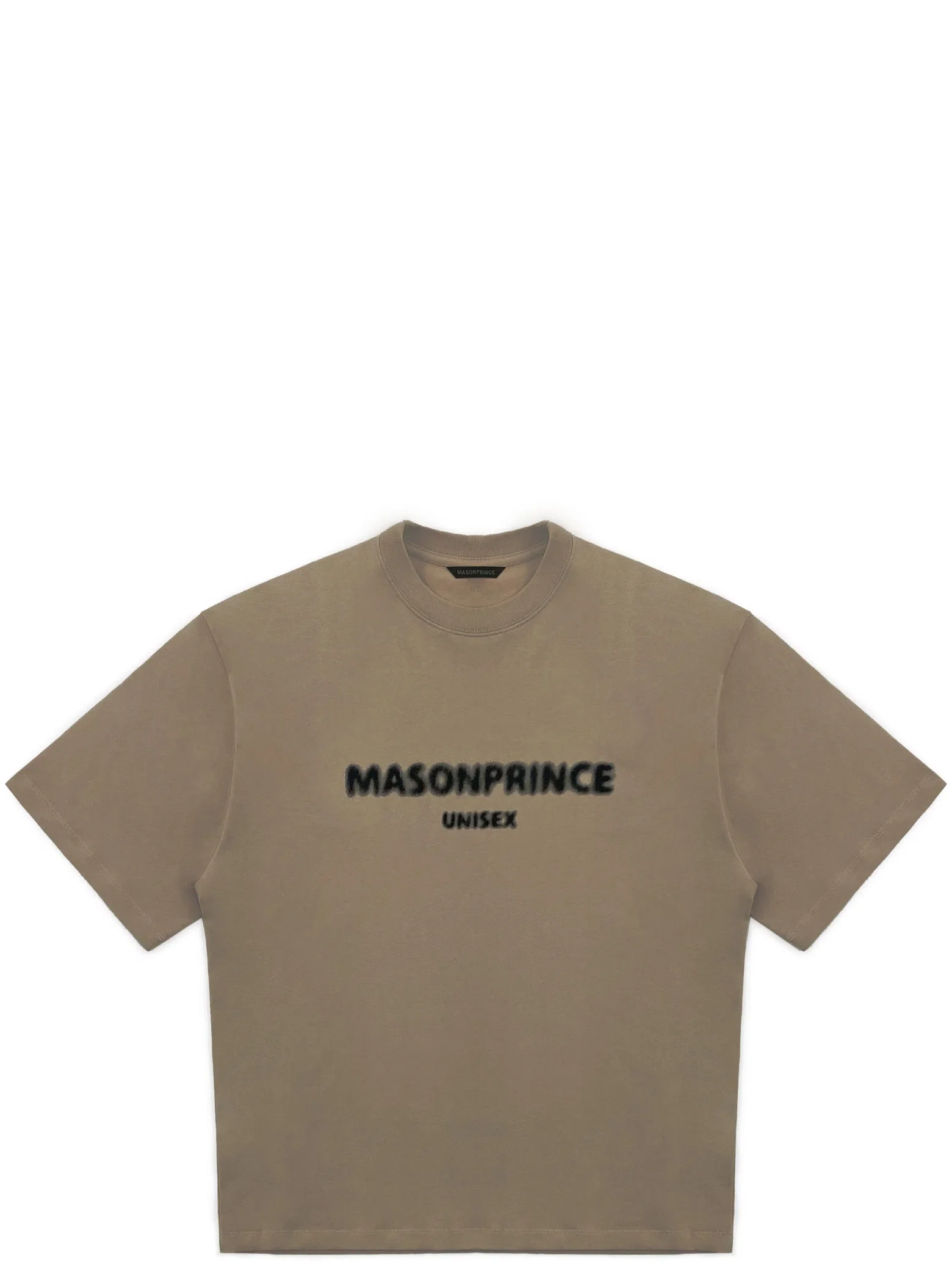 Футболки MASONPRINCE Blurred Logo Tee "Khaki / Black" | Farsel