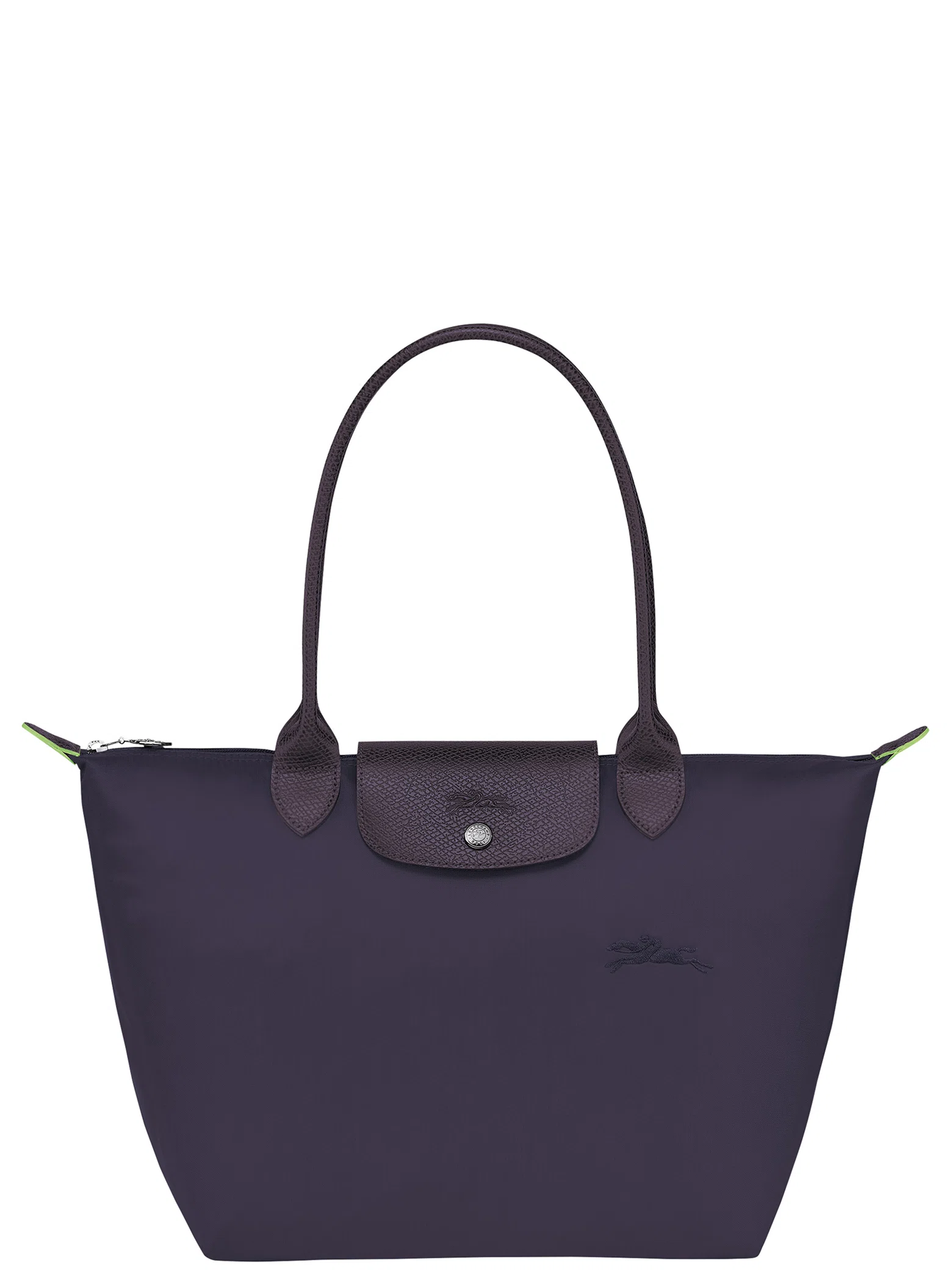 Сумки Longchamp Le Pliage Green M Tote Bag Recycled Canvas "Bilberry" | Farsel