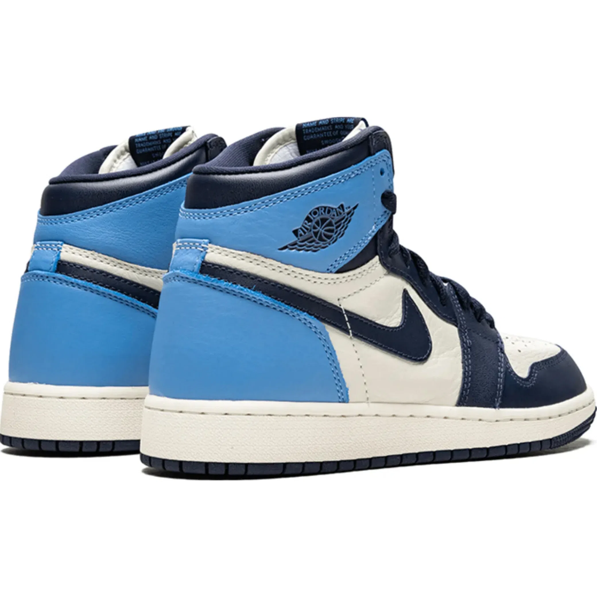 Кроссовки Nike Air Jordan 1 Retro High GS "Obsidian UNC" | Farsel