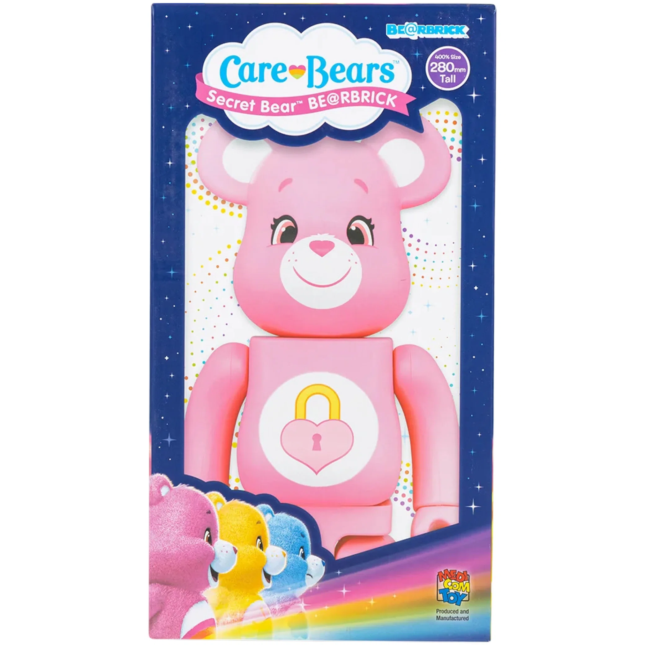Игрушки Medicom Toy Bearbrick x Care Bears Secret Bear "400%" | Farsel
