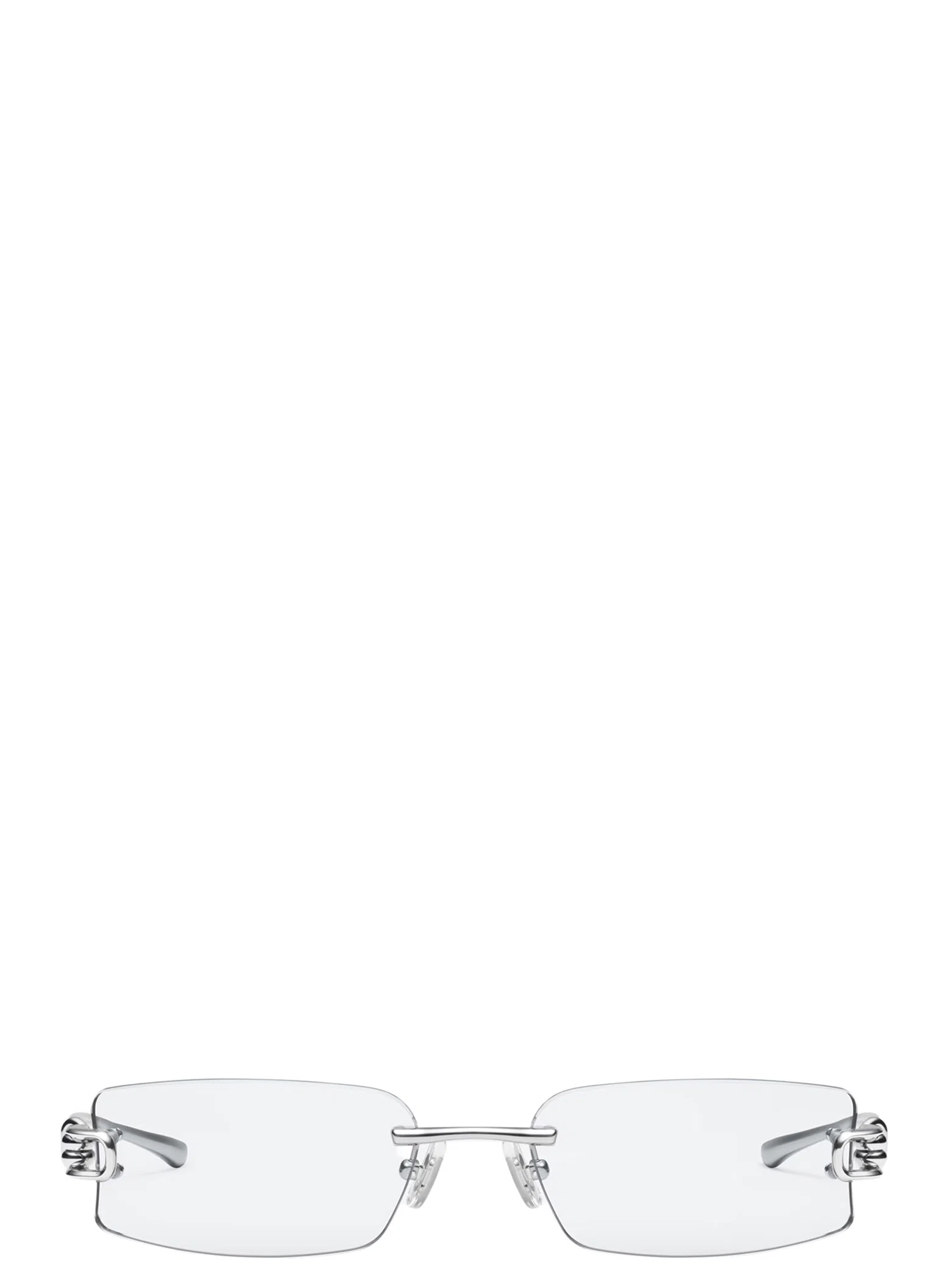 Очки Gentle Monster Gamot 02 "Silver / Clear" | Farsel