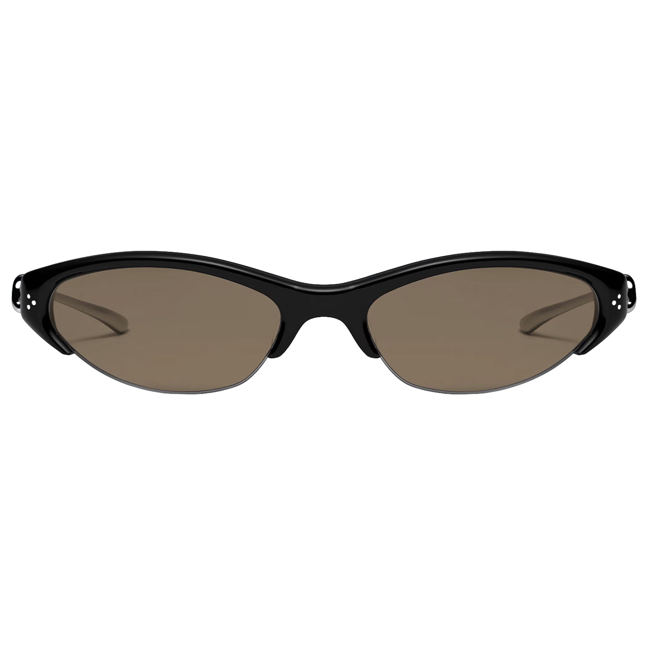 Очки Gentle Monster Tweed 01 "Black / Brown" | Farsel