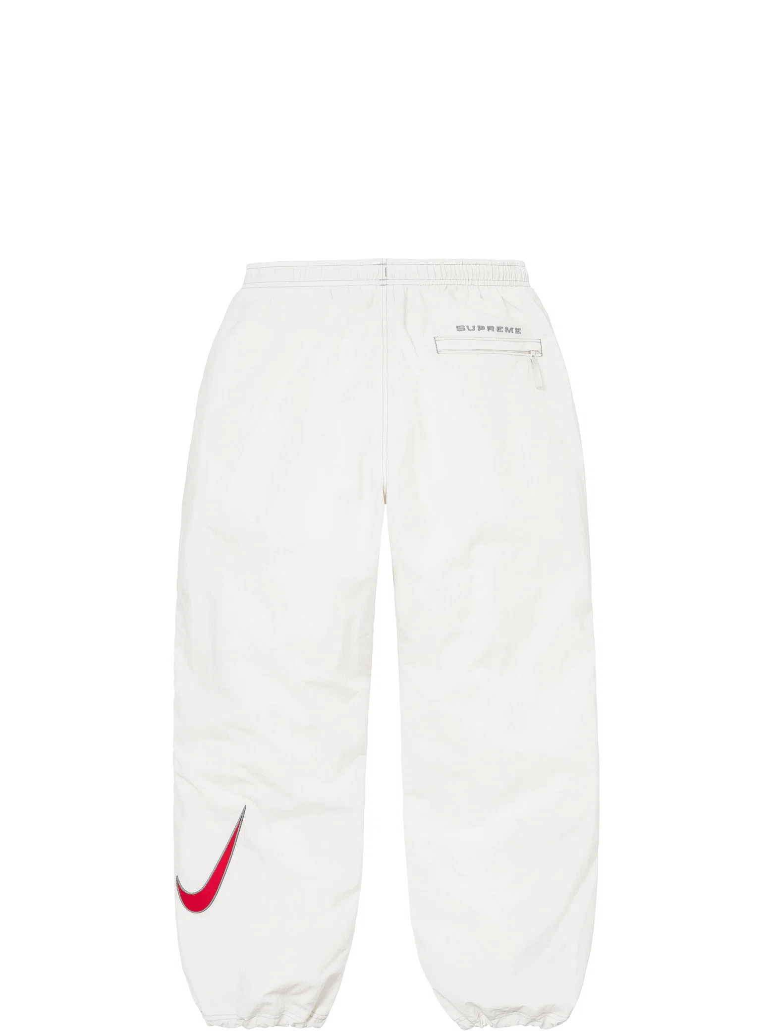 Штаны Supreme SS24 Nike Ripstop Track Pant "White" | Farsel