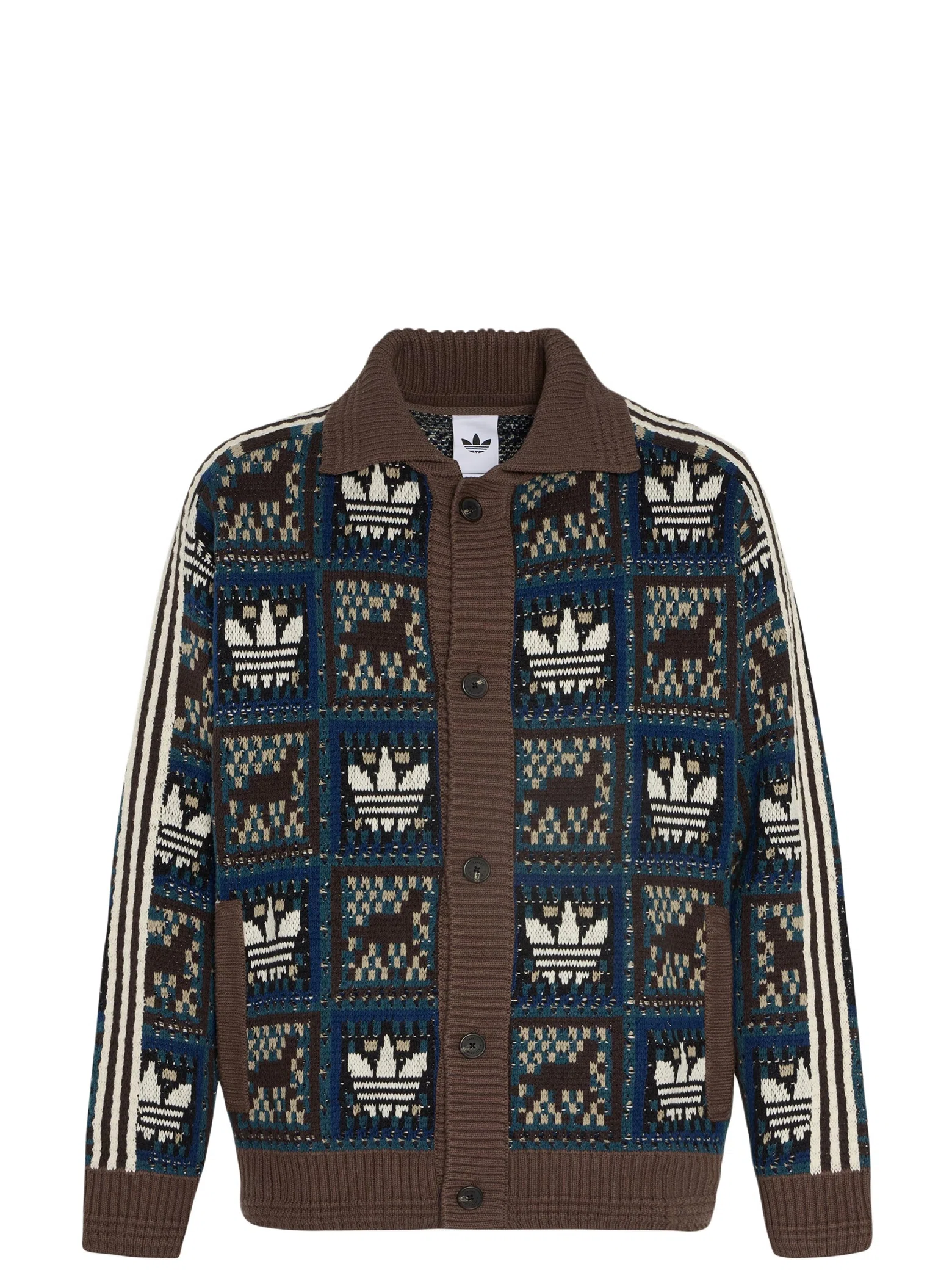 Свитеры Adidas Originals Crafted Sweater Jacket "Cream White" | Farsel