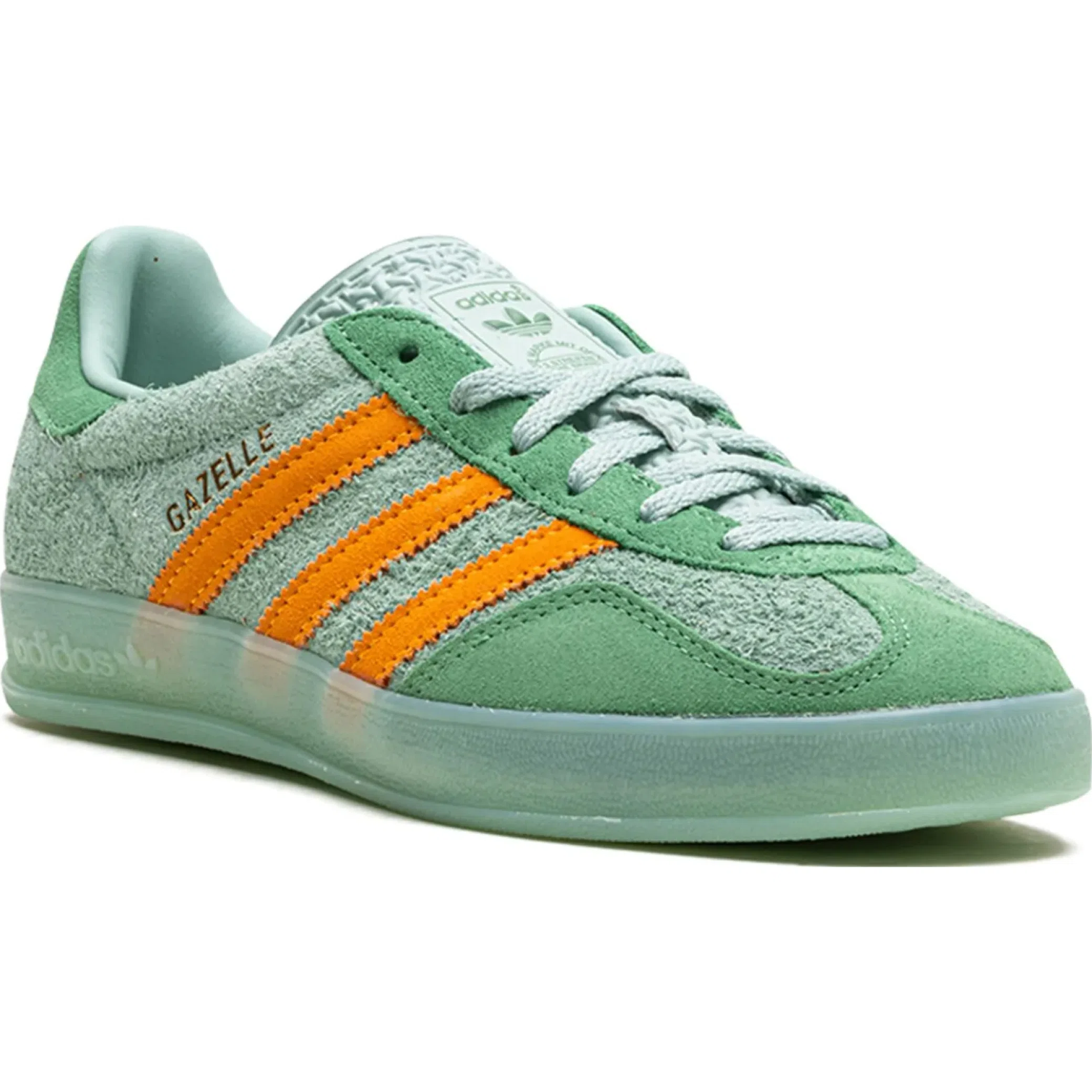  Adidas Gazelle Indoor WMNS "Hazy Green Crew Yellow" | Farsel