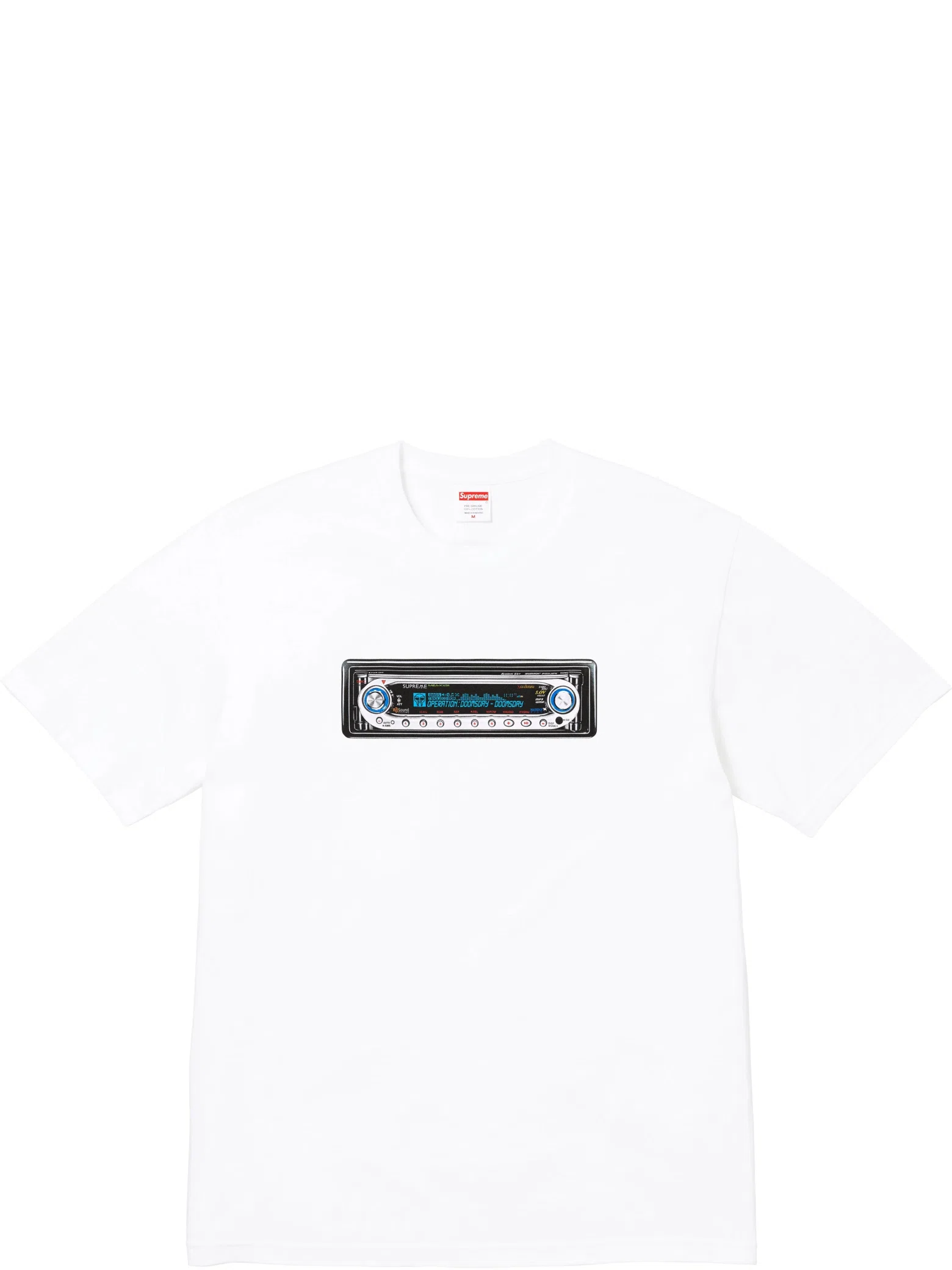 Футболки Supreme SS25 Receiver Tee "White" | Farsel