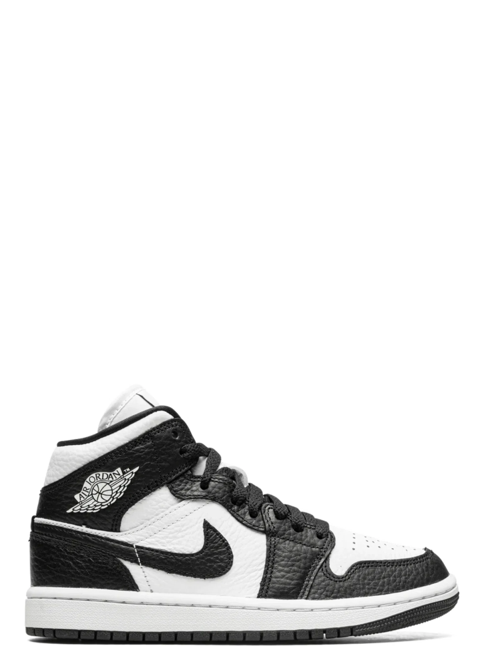 Кроссовки Nike Air Jordan 1 Mid WMNS "Split Black White" | Farsel