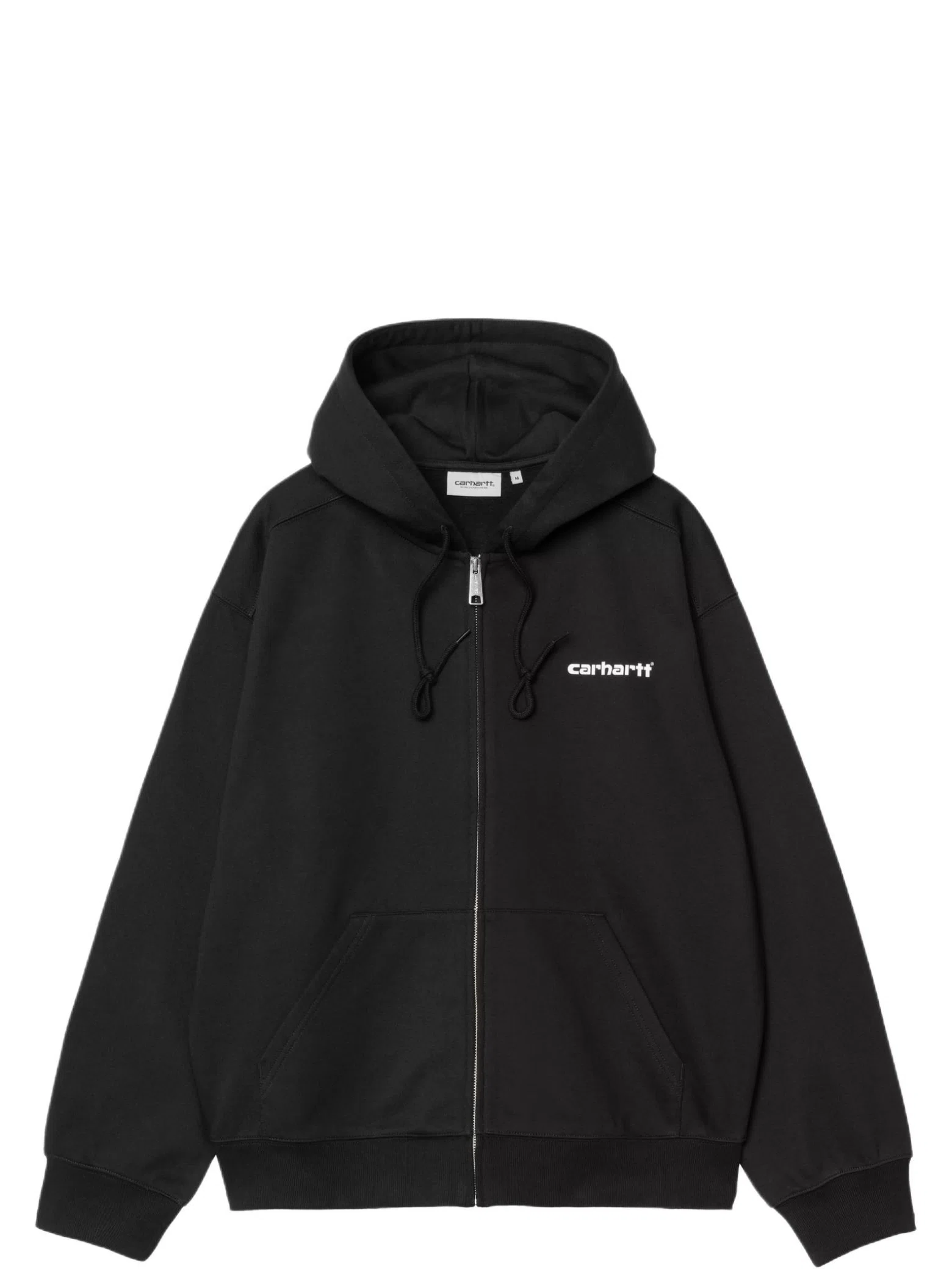 Худи Carhartt WIP Zip-Up Hoodie "Black" | Farsel