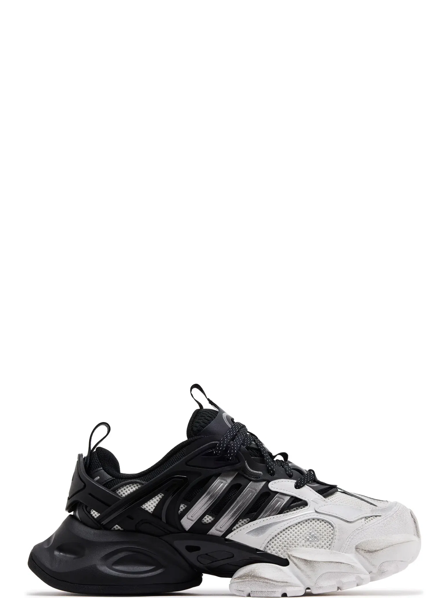 Кроссовки Adidas XLG Runner Deluxe "White Black" | Farsel