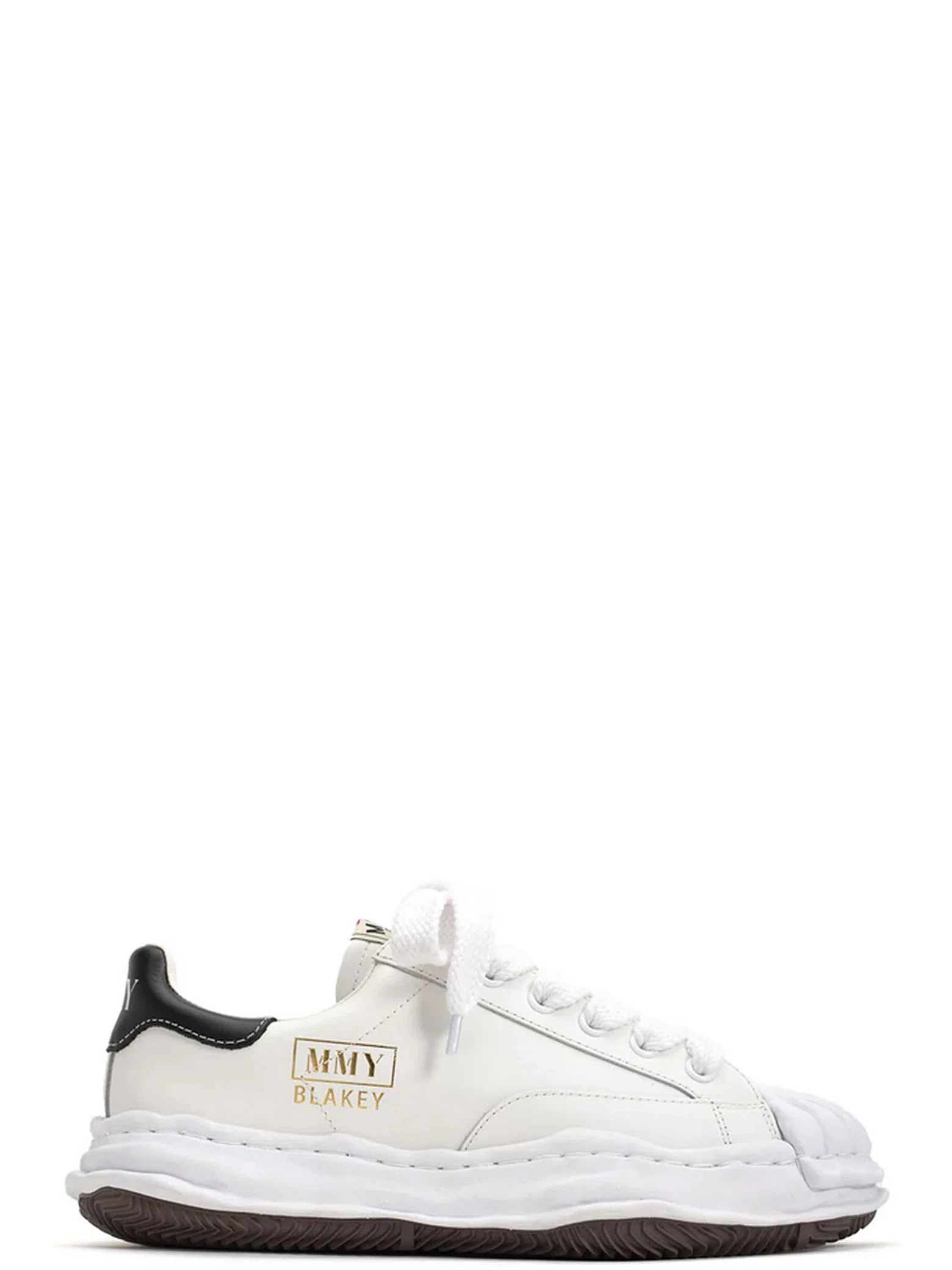 Кеды Maison MIHARA YASUHIRO Blakey OG Sole Leather Low "White" | Farsel