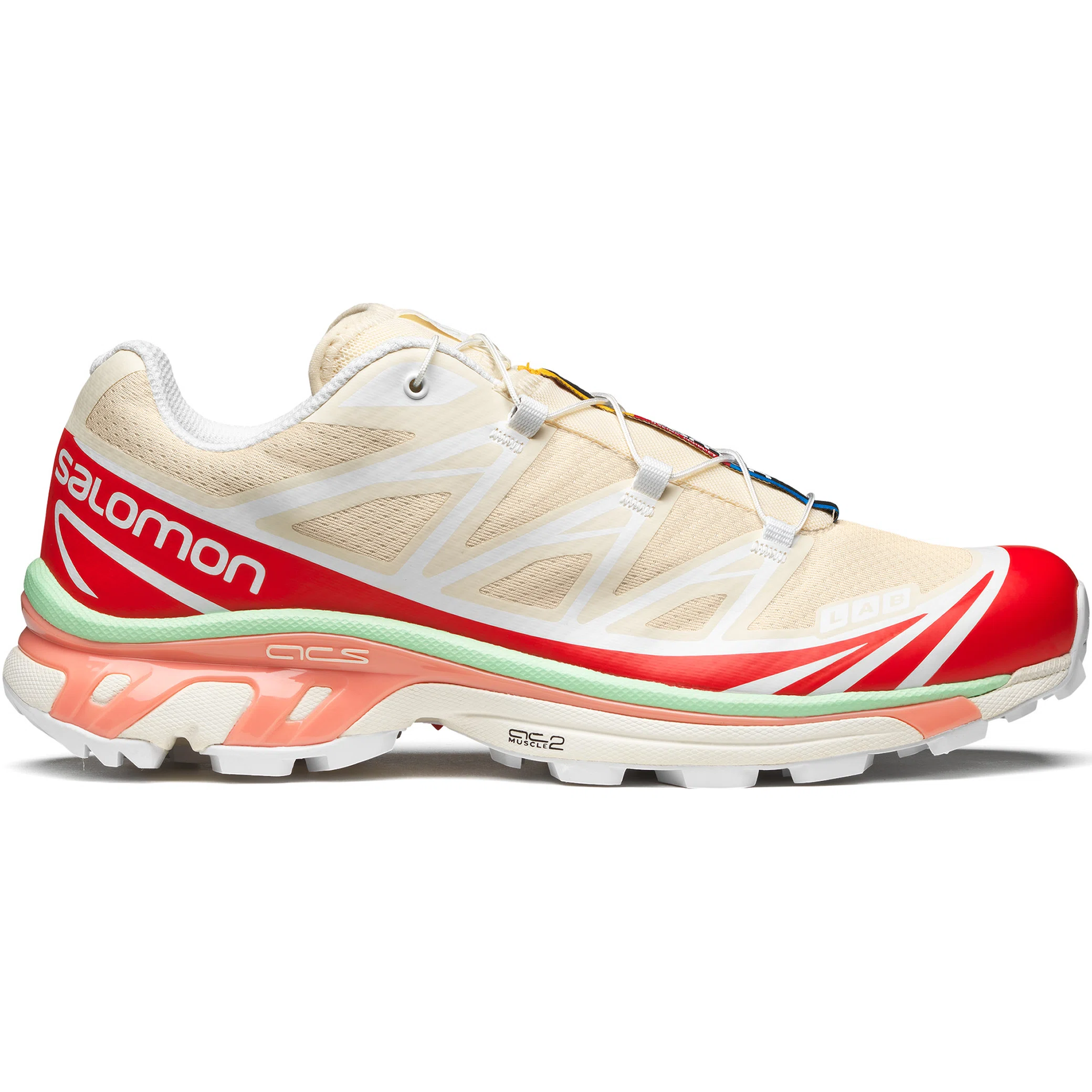 Кроссовки Salomon XT-6 "Shortbread Poppy Red" | Farsel
