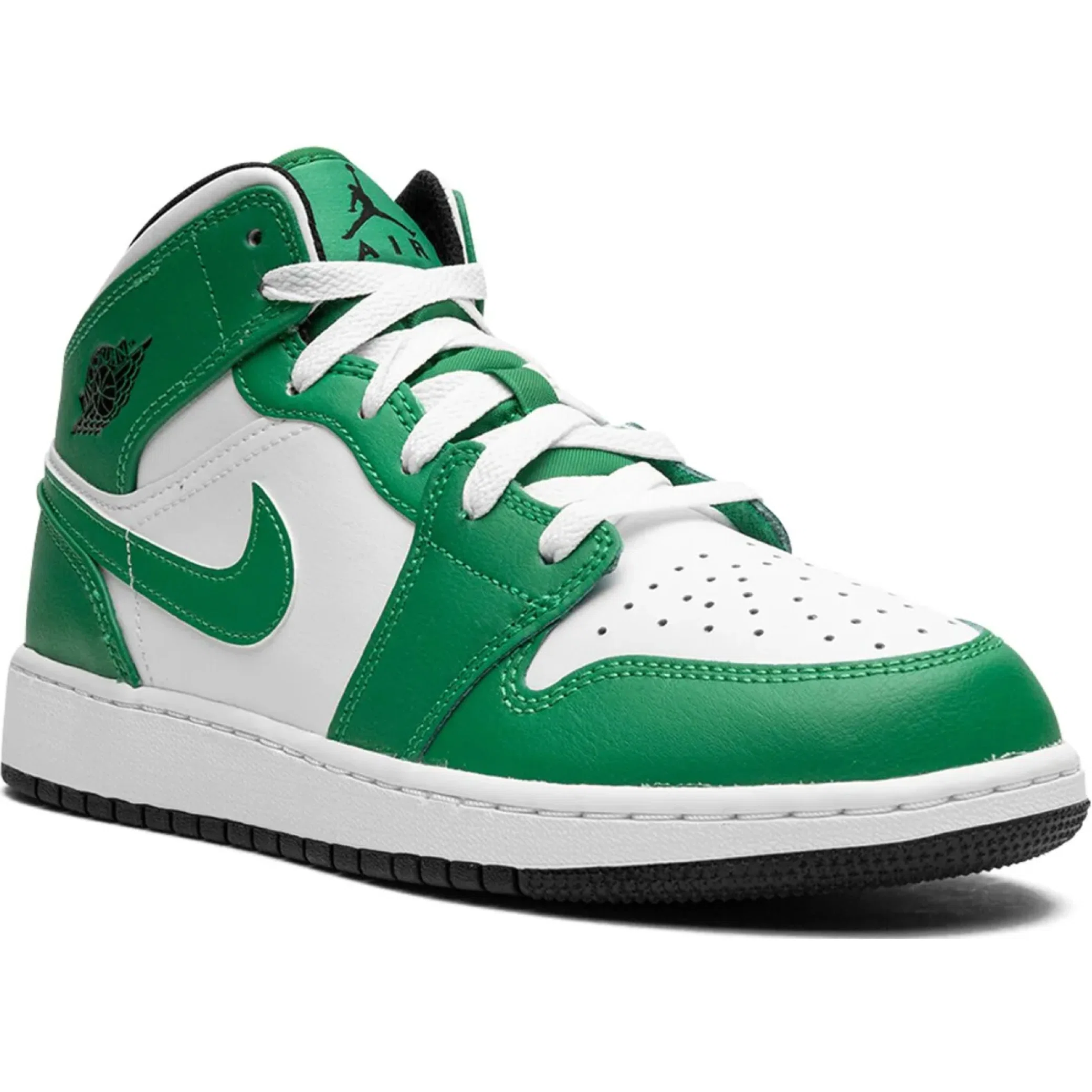Кроссовки Nike Air Jordan 1 Mid GS "Lucky Green" | Farsel