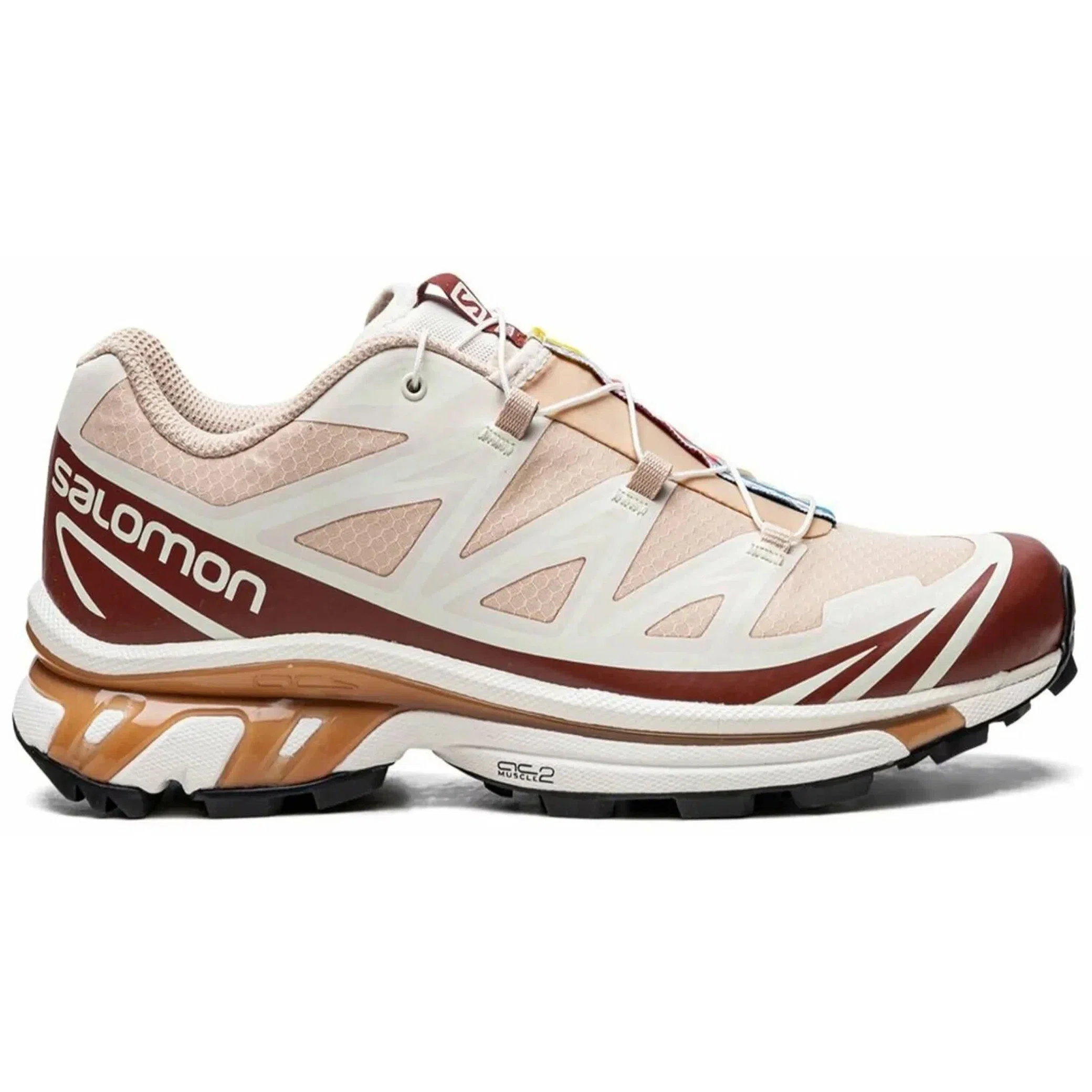 Кроссовки Salomon Kith x XT-6 Gore-Tex "Cream Pink Red" | Farsel