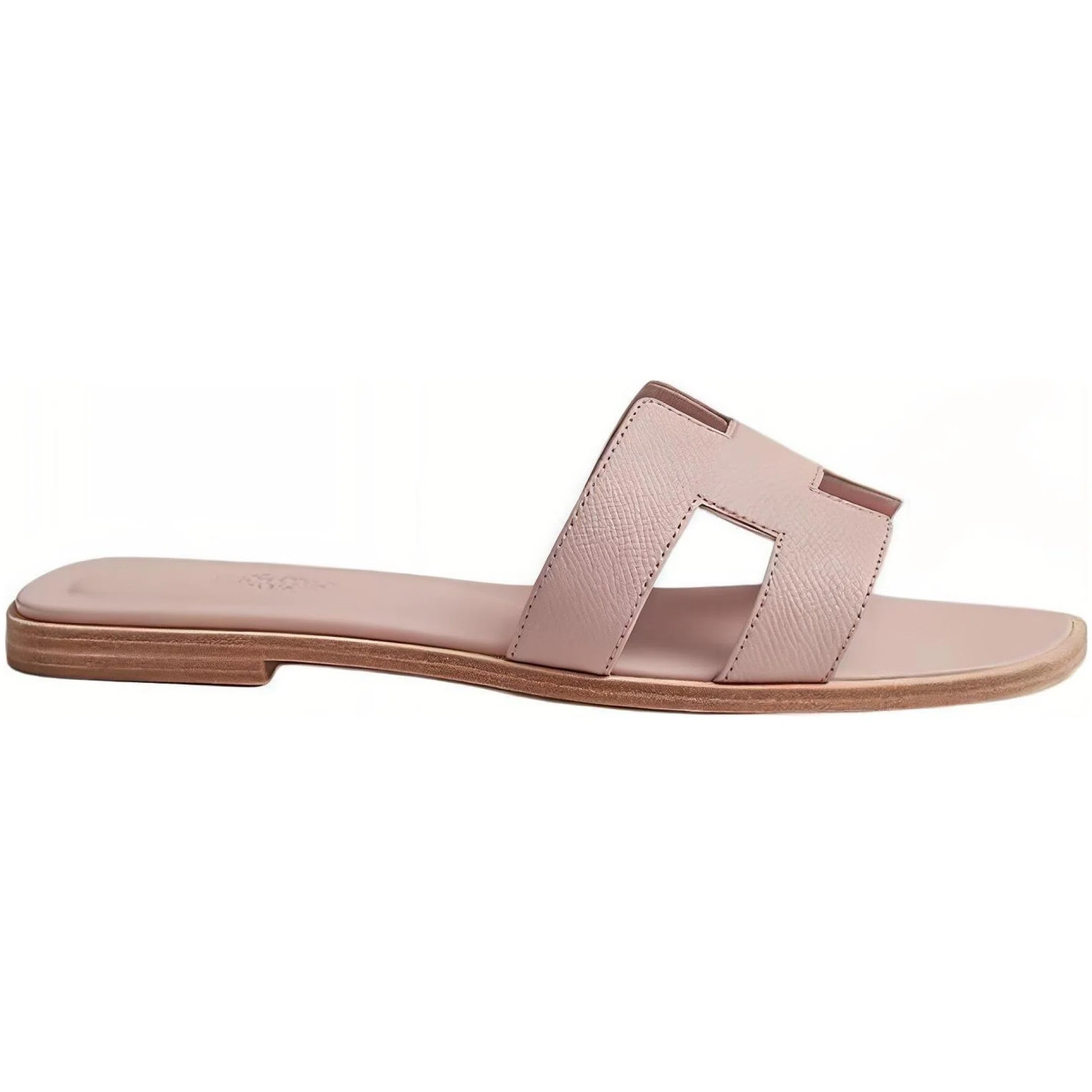 Сланцы Hermes Oran Sandal "Rose Porcelaine" | Farsel