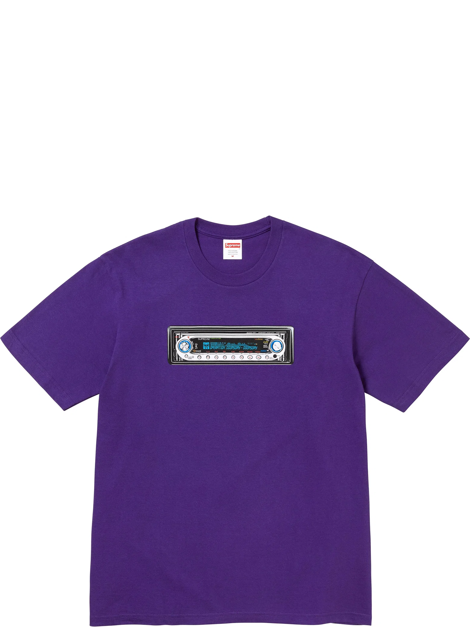 Футболки Supreme SS25 Receiver Tee "Purple" | Farsel