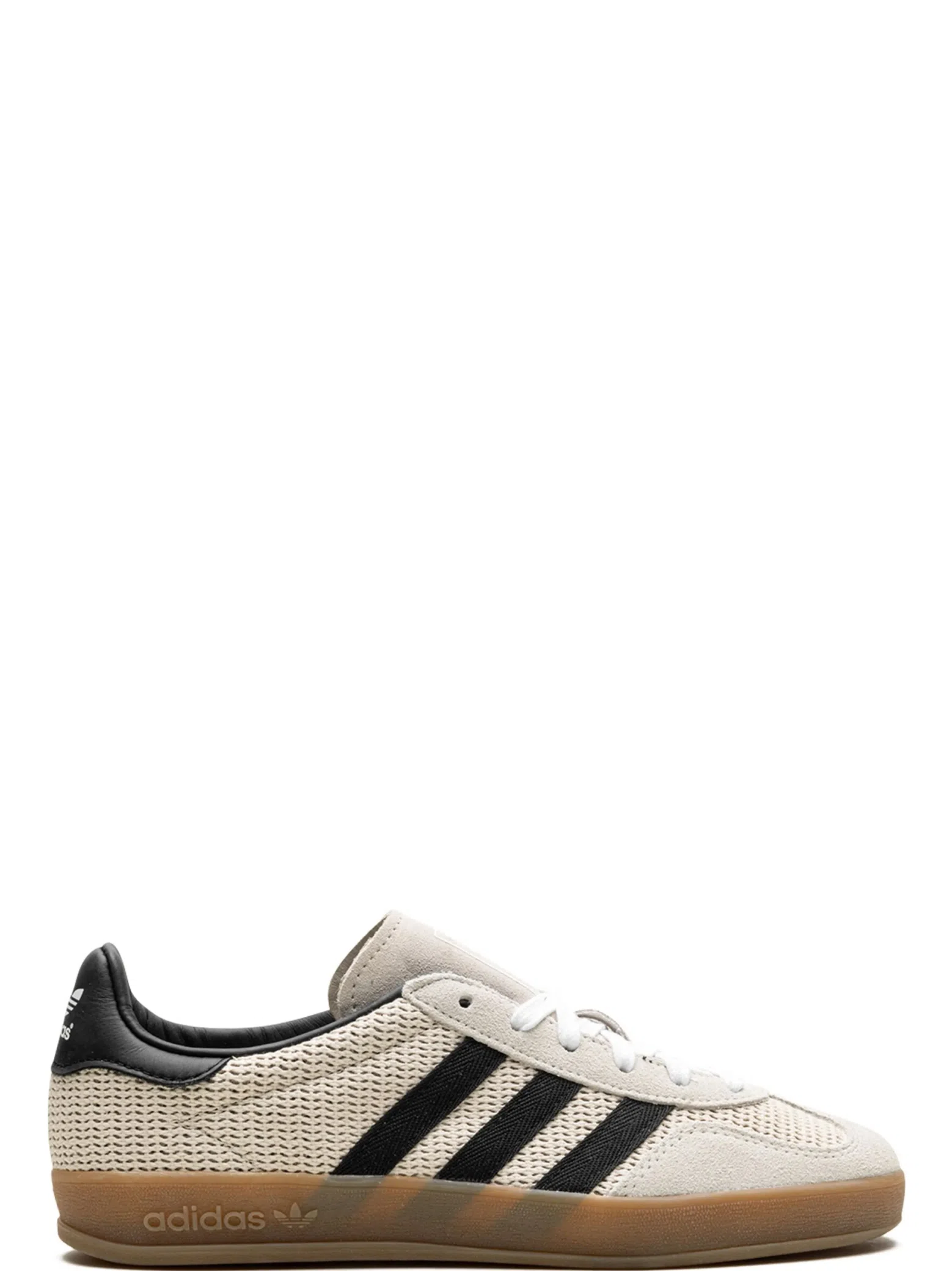 Кроссовки Adidas Gazelle Indoor "Aluminum / Core Black" | Farsel