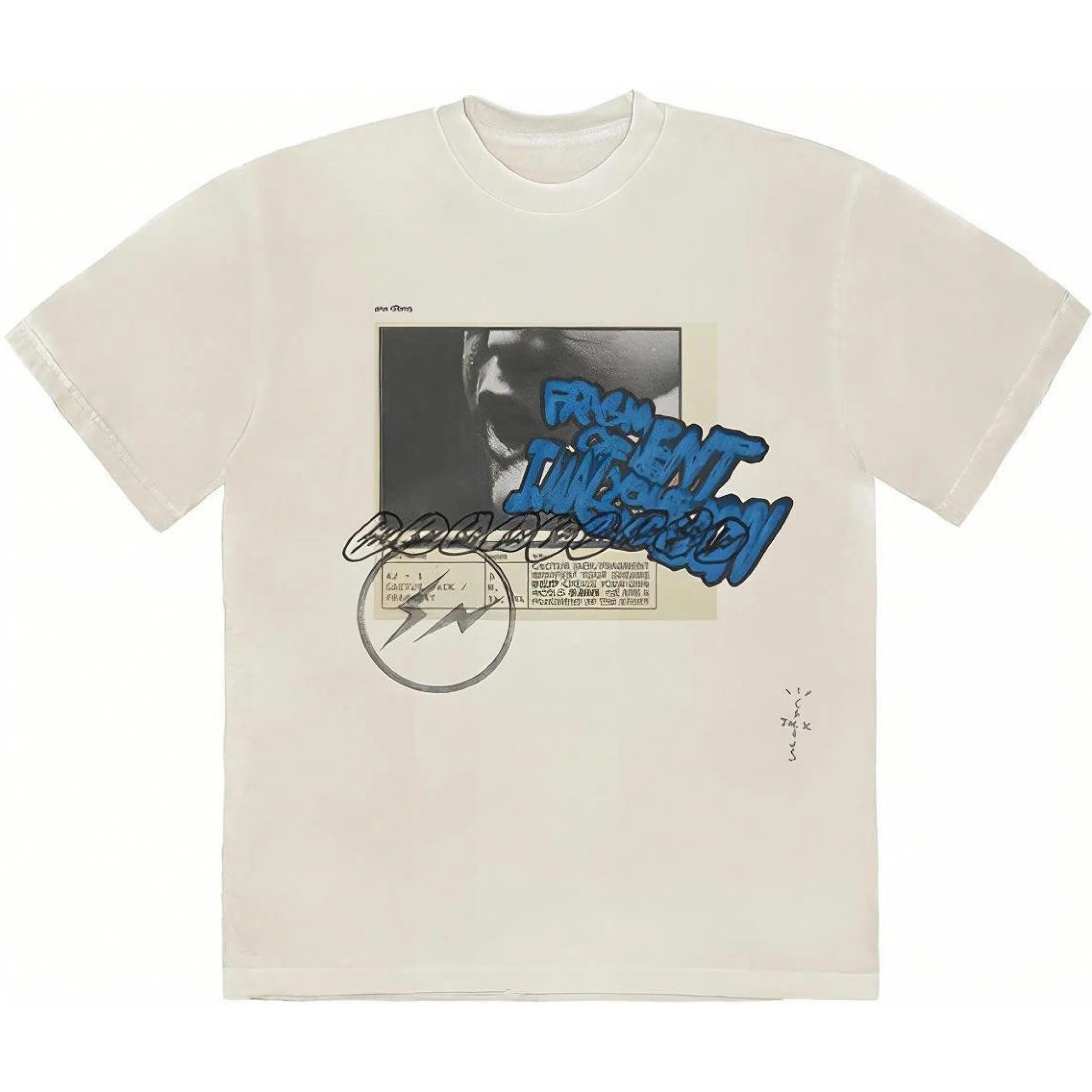 Футболки Travis Scott FW21 Fragment Manifest Tee "White" | Farsel