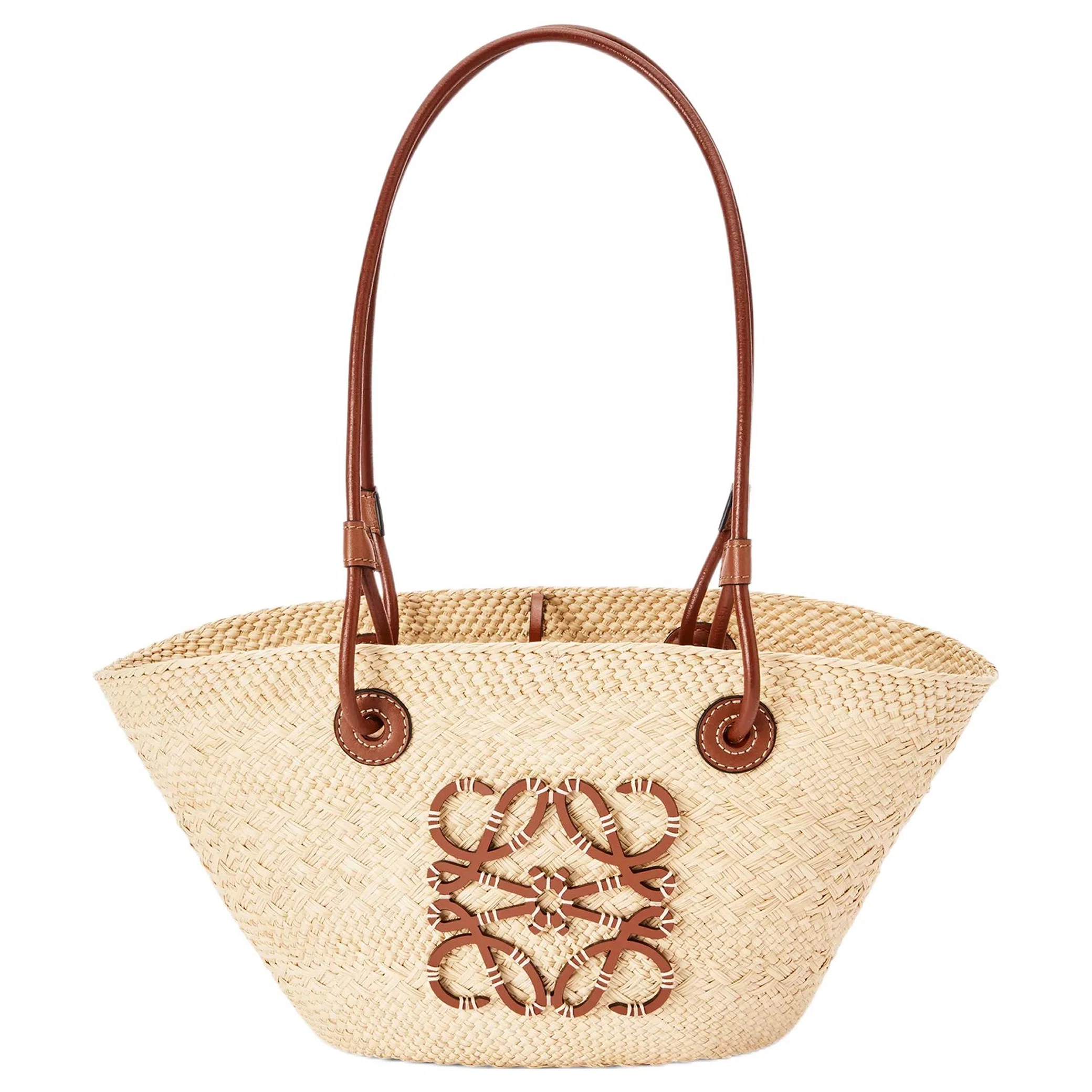 Сумки LOEWE Paula’s Ibiza Anagram Basket Bag "Natural / Tan" | Farsel